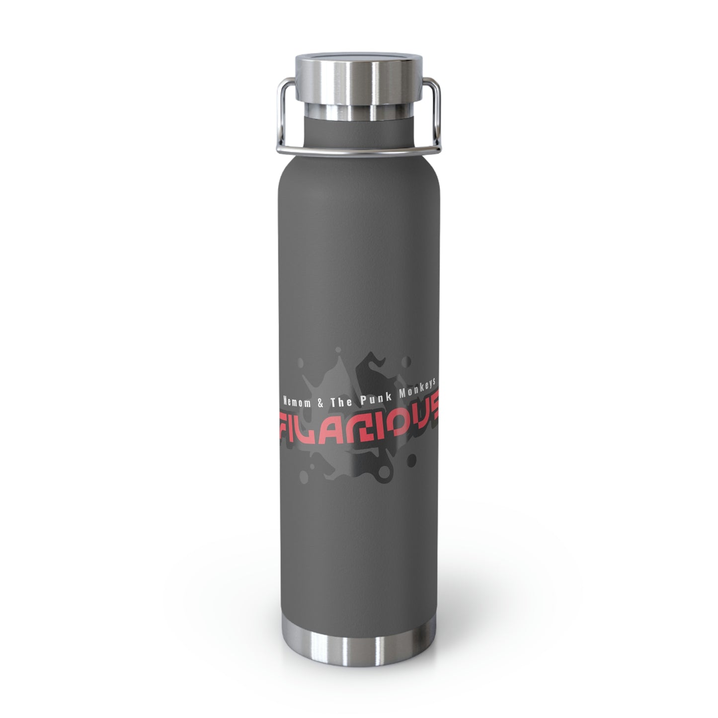Filarious Copper Vacuum Insulated Bottle, 22oz