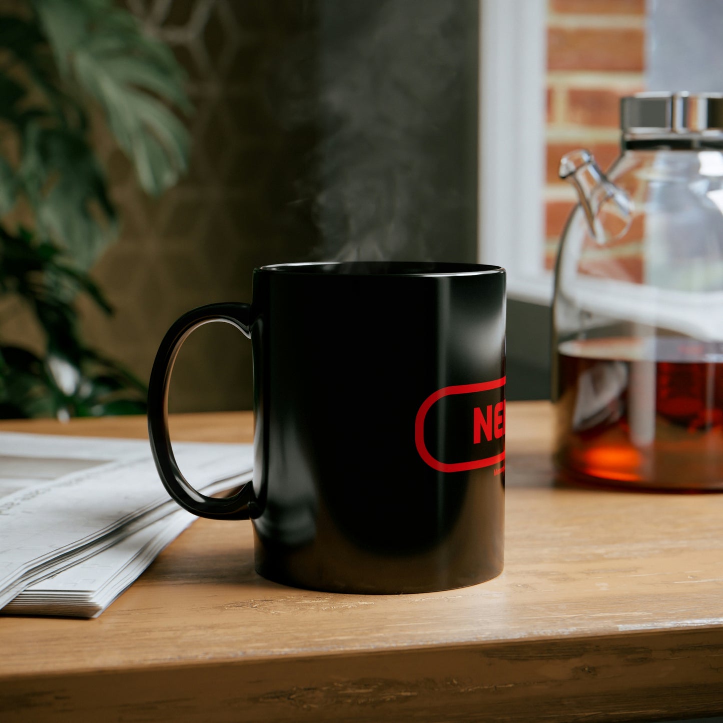 Nermal 11oz Black Mug