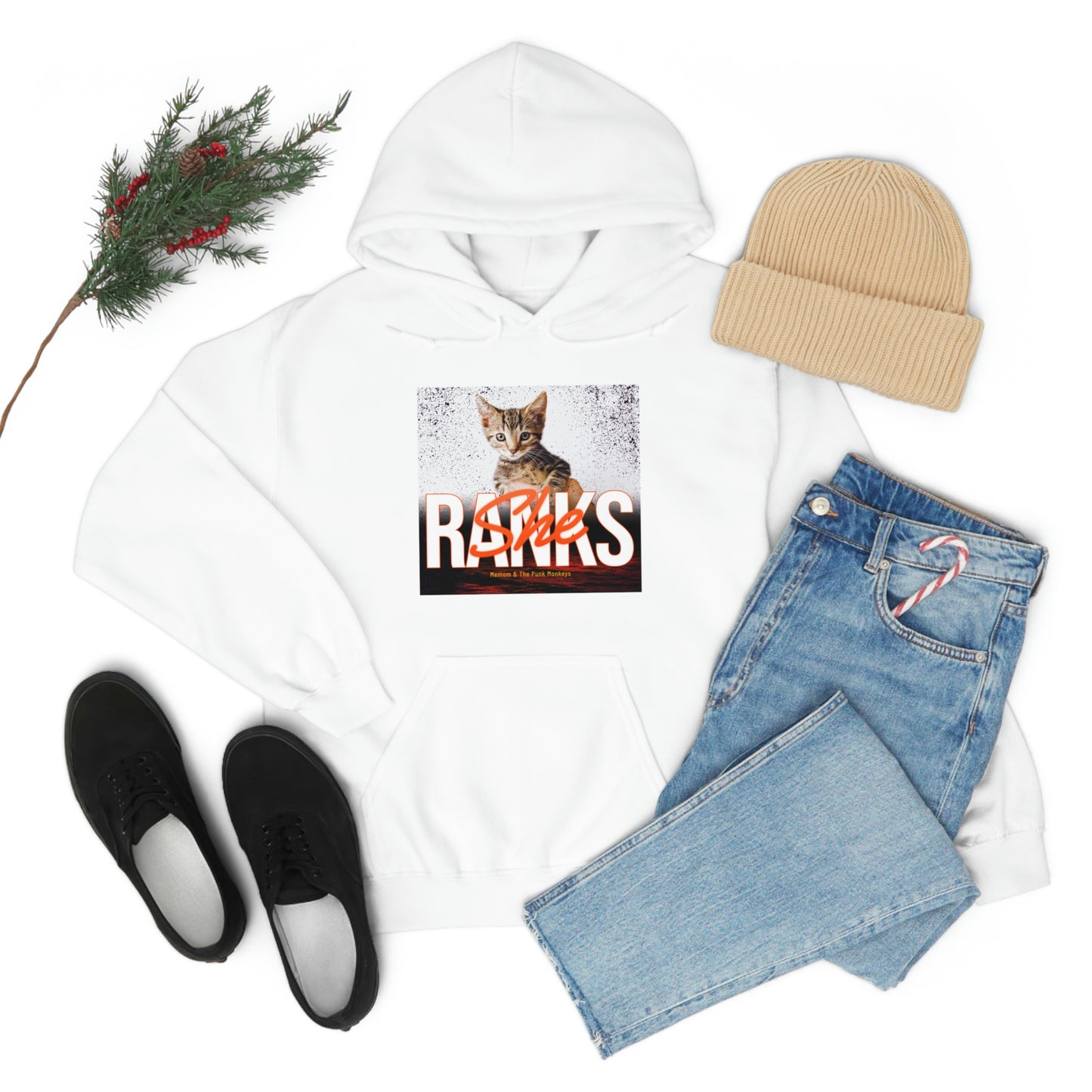 She Ranks Unisex Heavy Blend™ Hooded Sweatshirt
