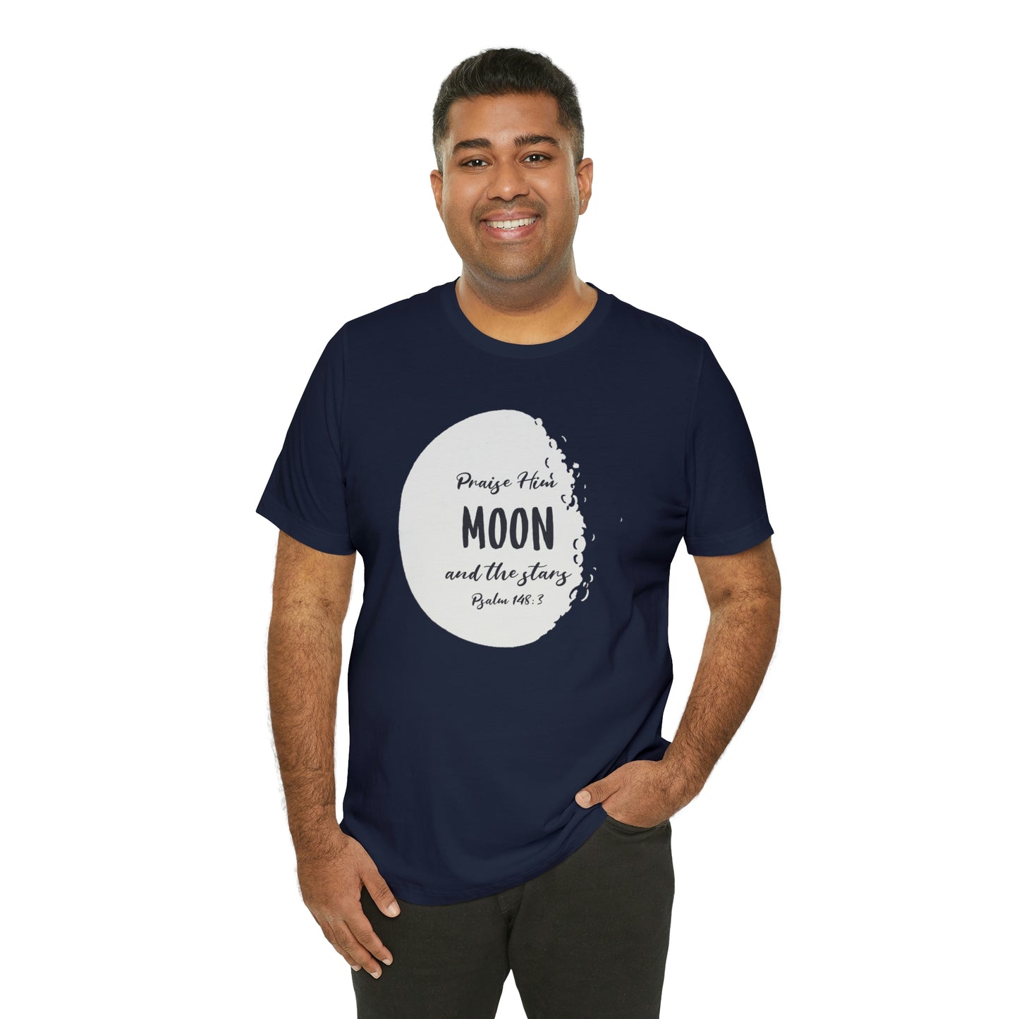 The Moon Unisex Jersey Short Sleeve Tee