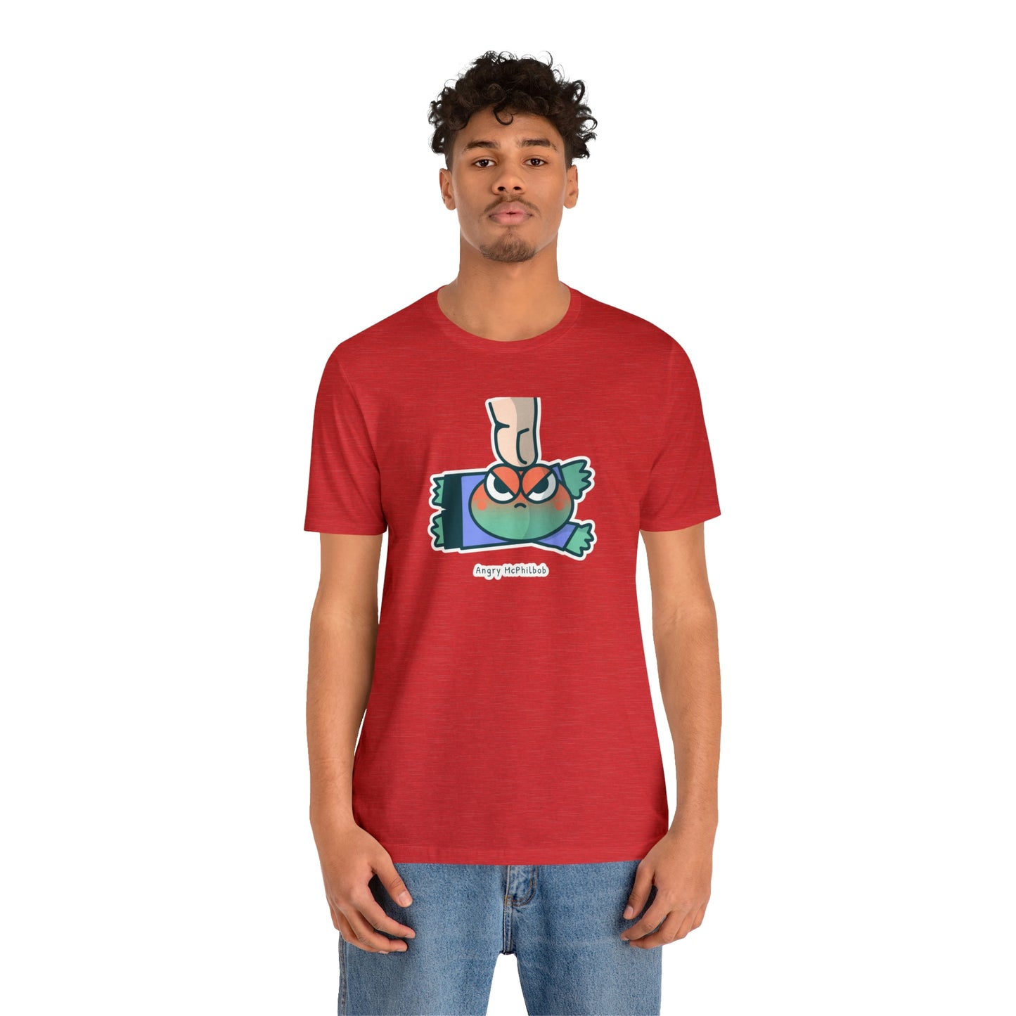 Angry McPhilbob Unisex Jersey Short Sleeve Tee