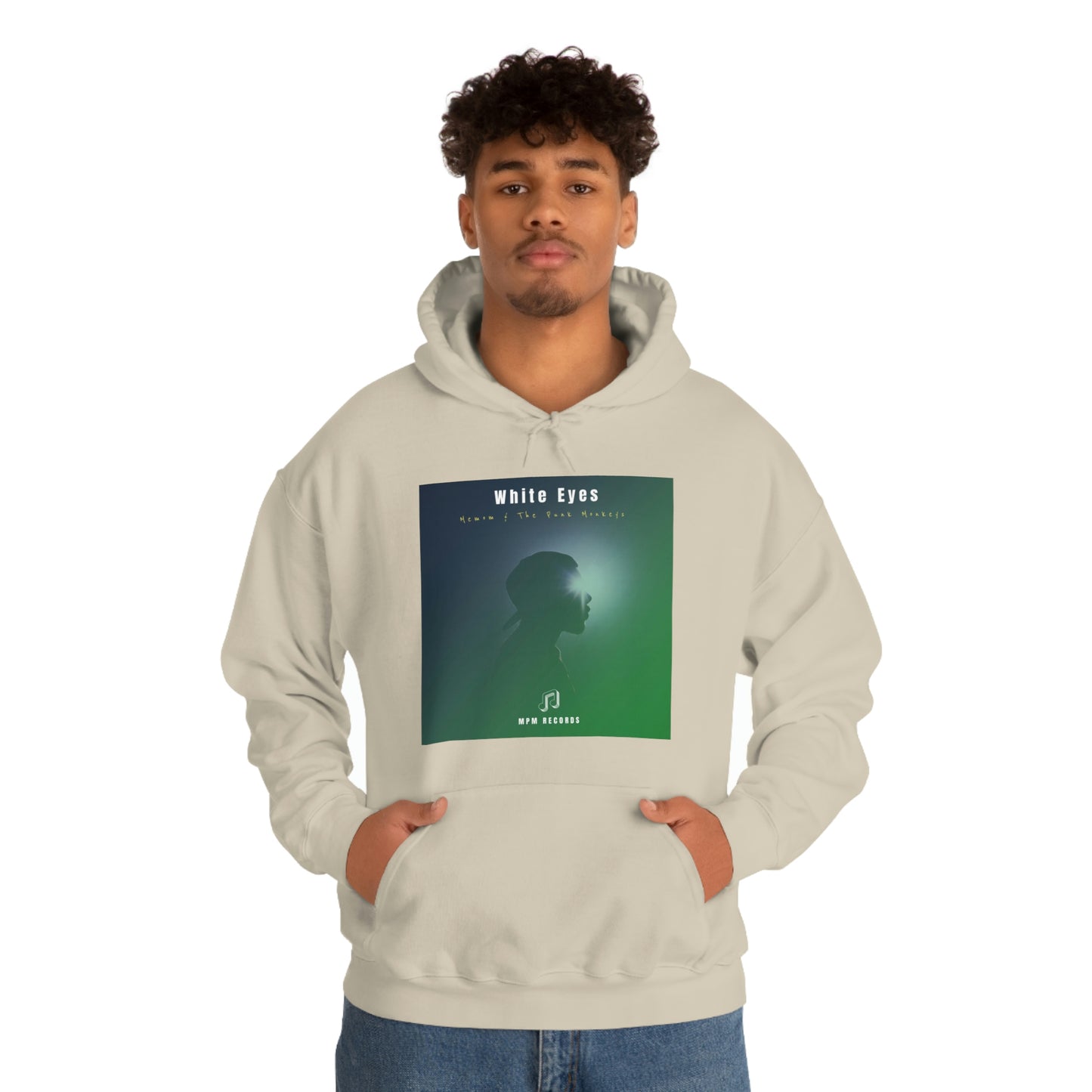 White Eyes Unisex Heavy Blend™ Hooded Sweatshirt