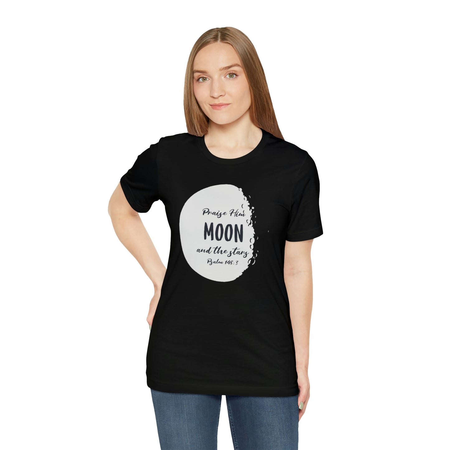The Moon Unisex Jersey Short Sleeve Tee