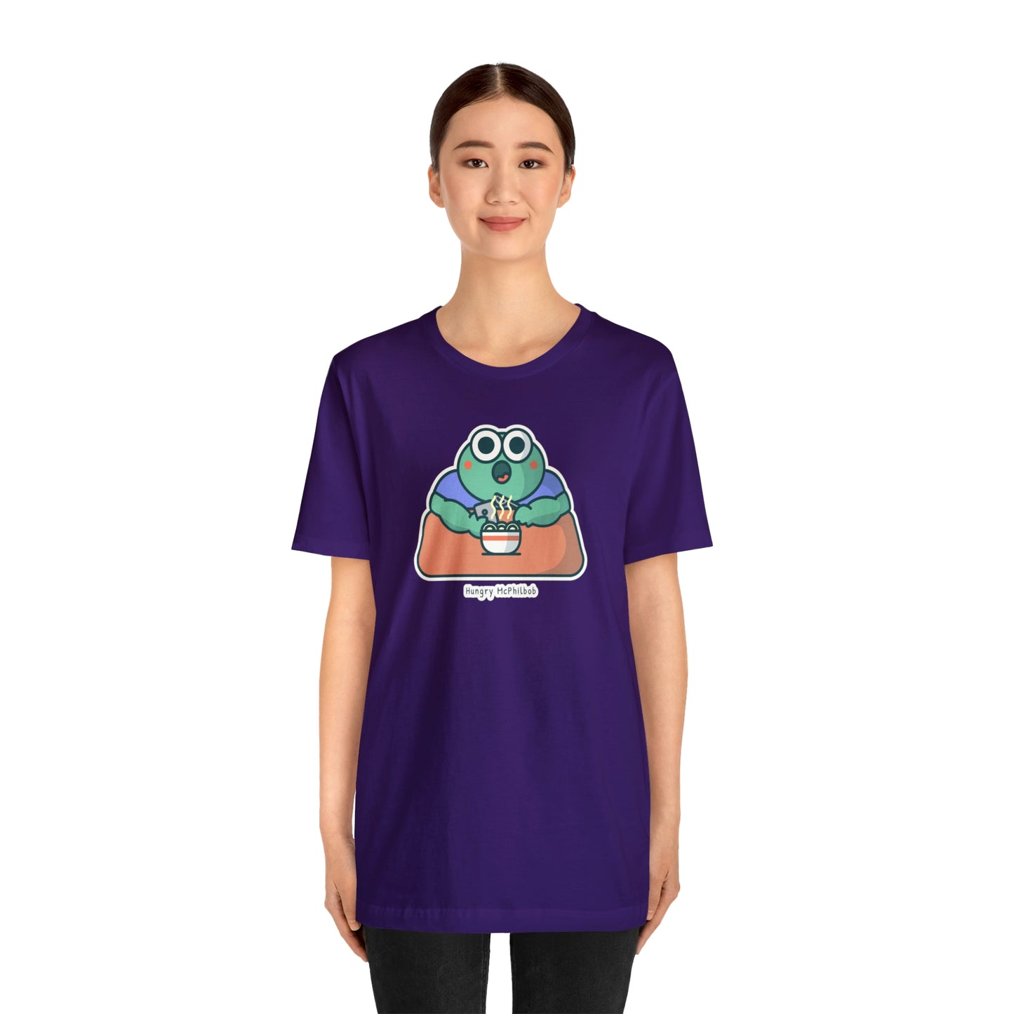 Hungry McPhilbob Unisex Jersey Short Sleeve Tee