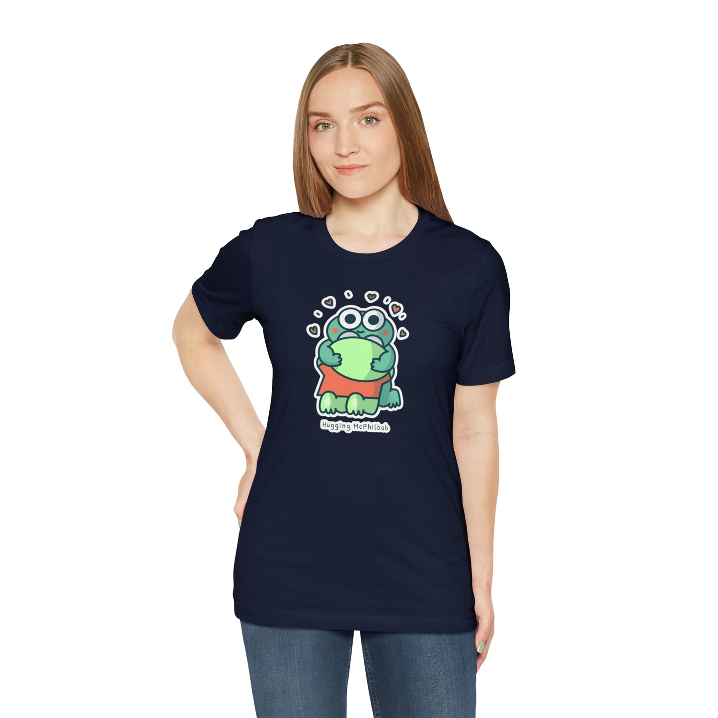Hugging McPhilbob Unisex Jersey Short Sleeve Tee