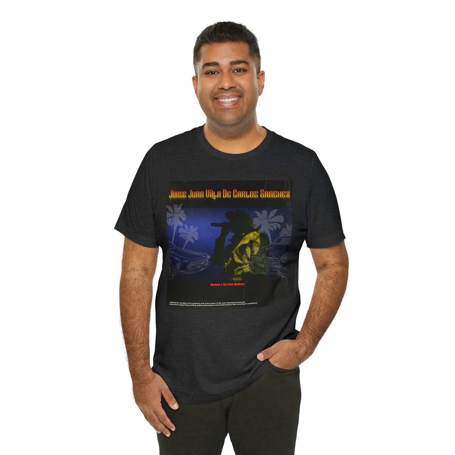 Jorge Juan Villa De Carlos Sanchez Unisex Jersey Short Sleeve Tee