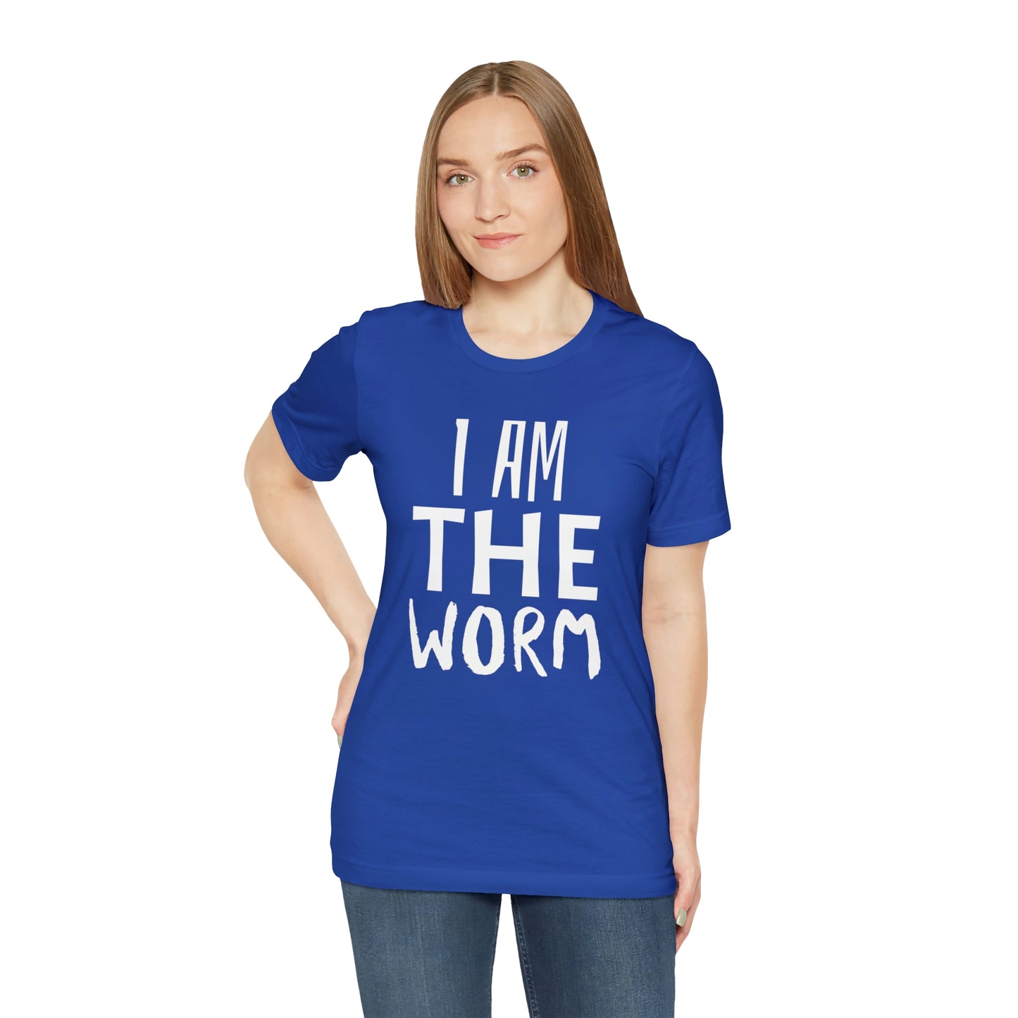 I Am The Worm Unisex Jersey Short Sleeve Tee