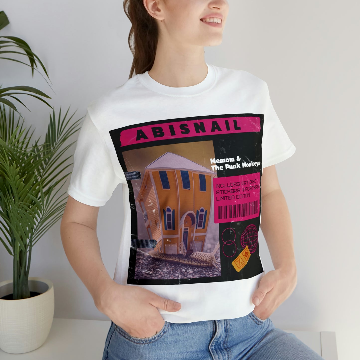 Abisnail Unisex Jersey Short Sleeve Tee