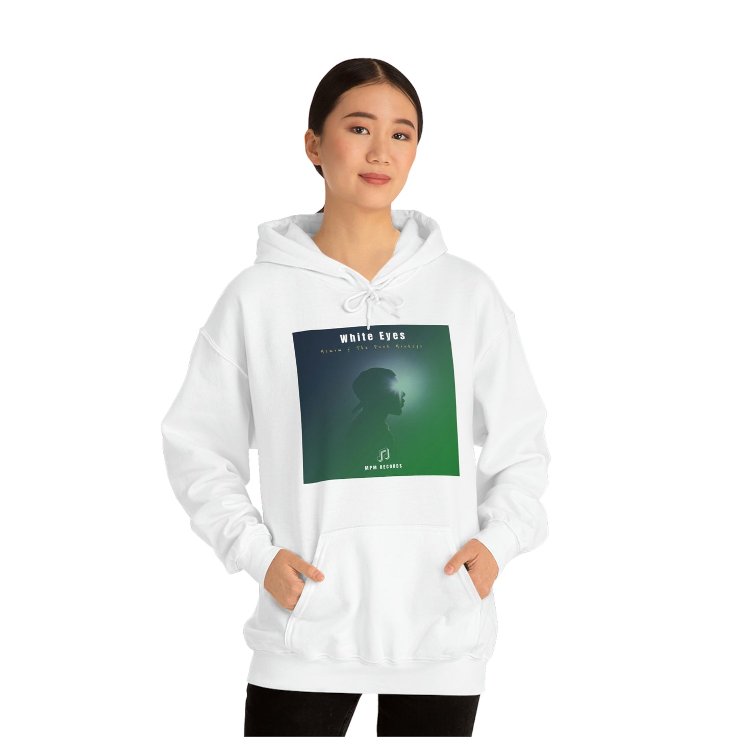 White Eyes Unisex Heavy Blend™ Hooded Sweatshirt