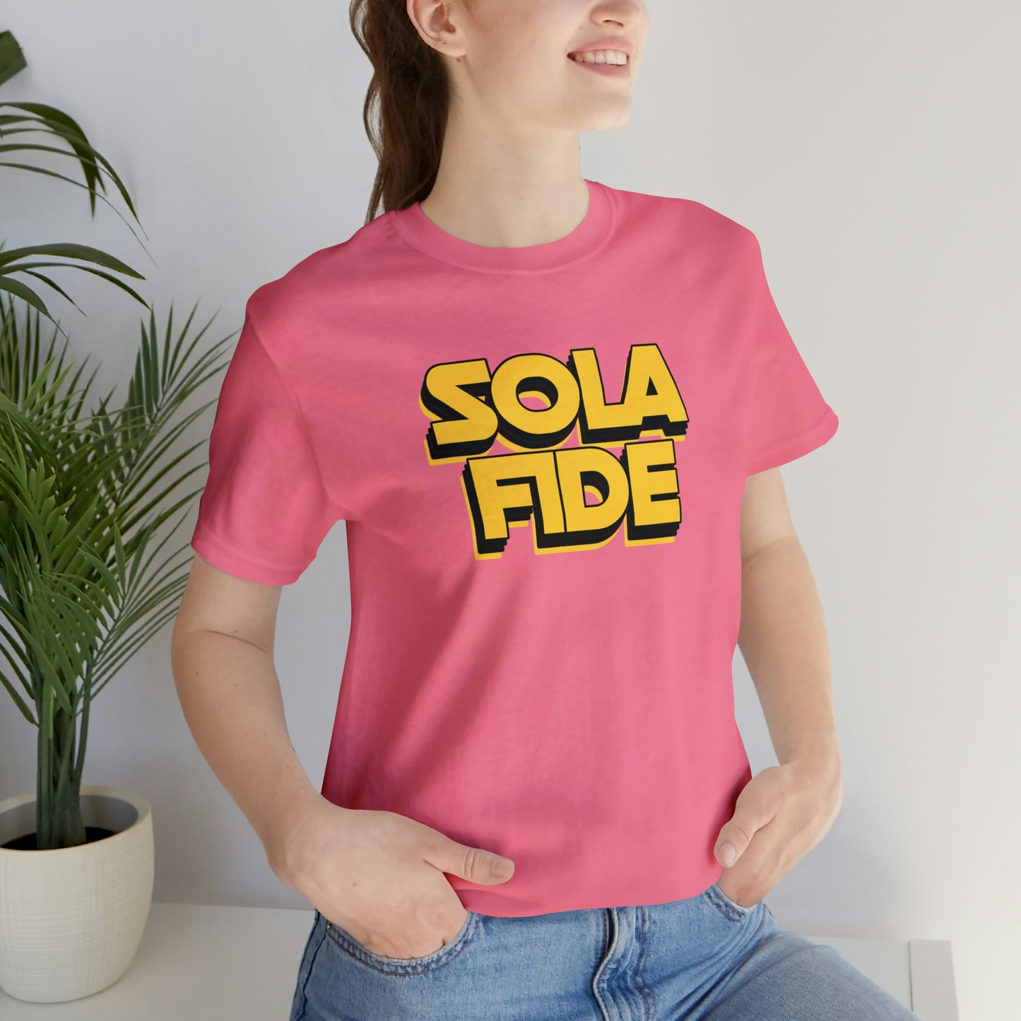 Sola Fide SW Unisex Jersey Short Sleeve Tee