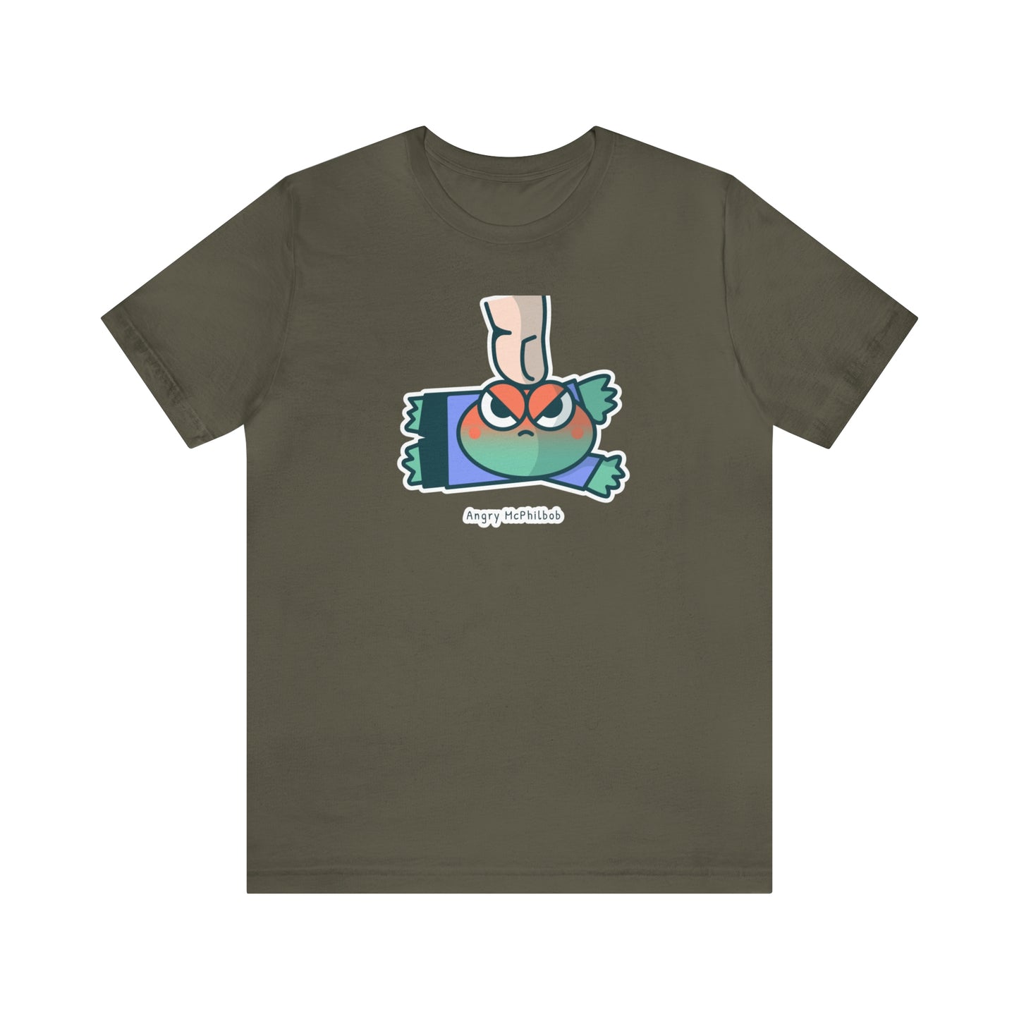 Angry McPhilbob Unisex Jersey Short Sleeve Tee