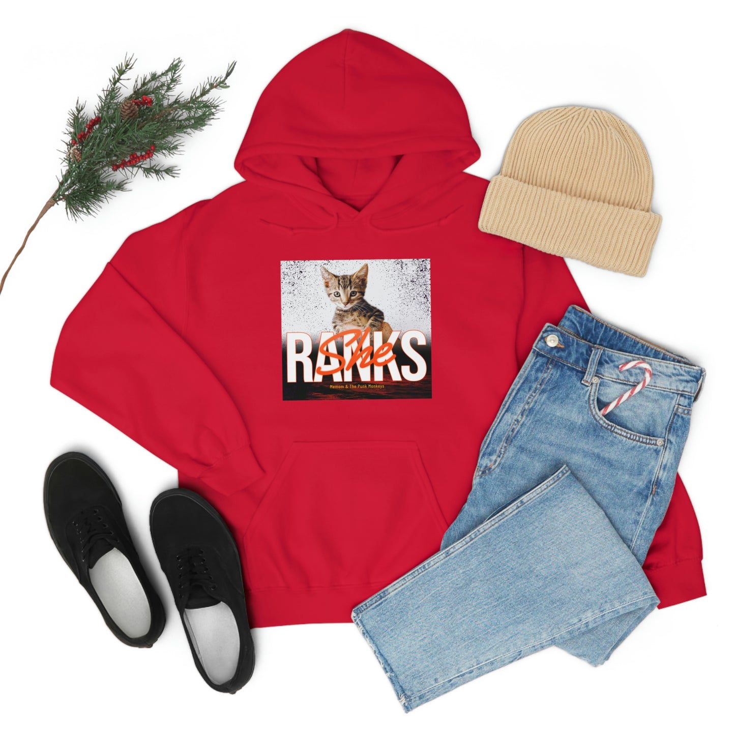 She Ranks Unisex Heavy Blend™ Hooded Sweatshirt