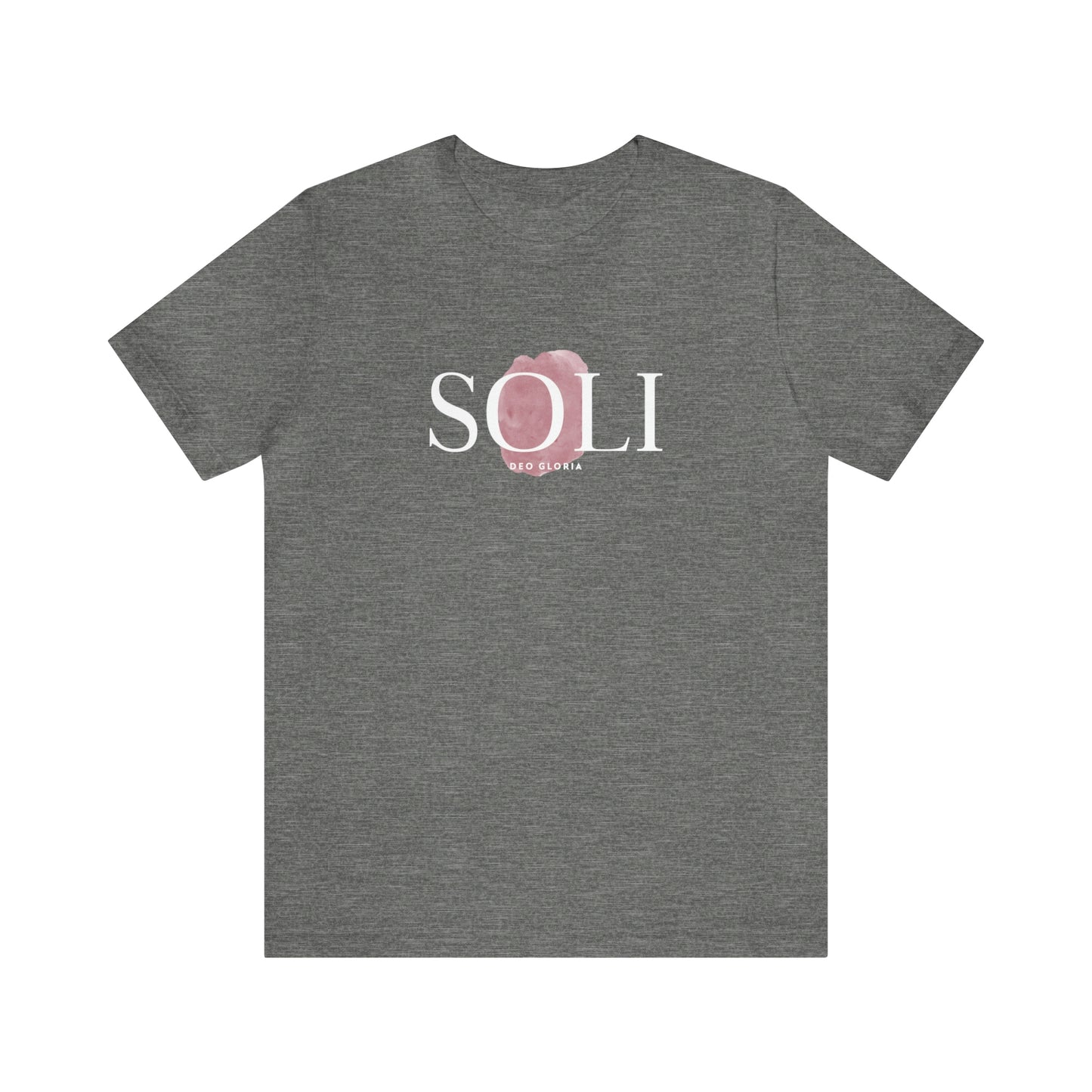 Soli Deo Gloria Paintbrush Unisex Jersey Short Sleeve Tee