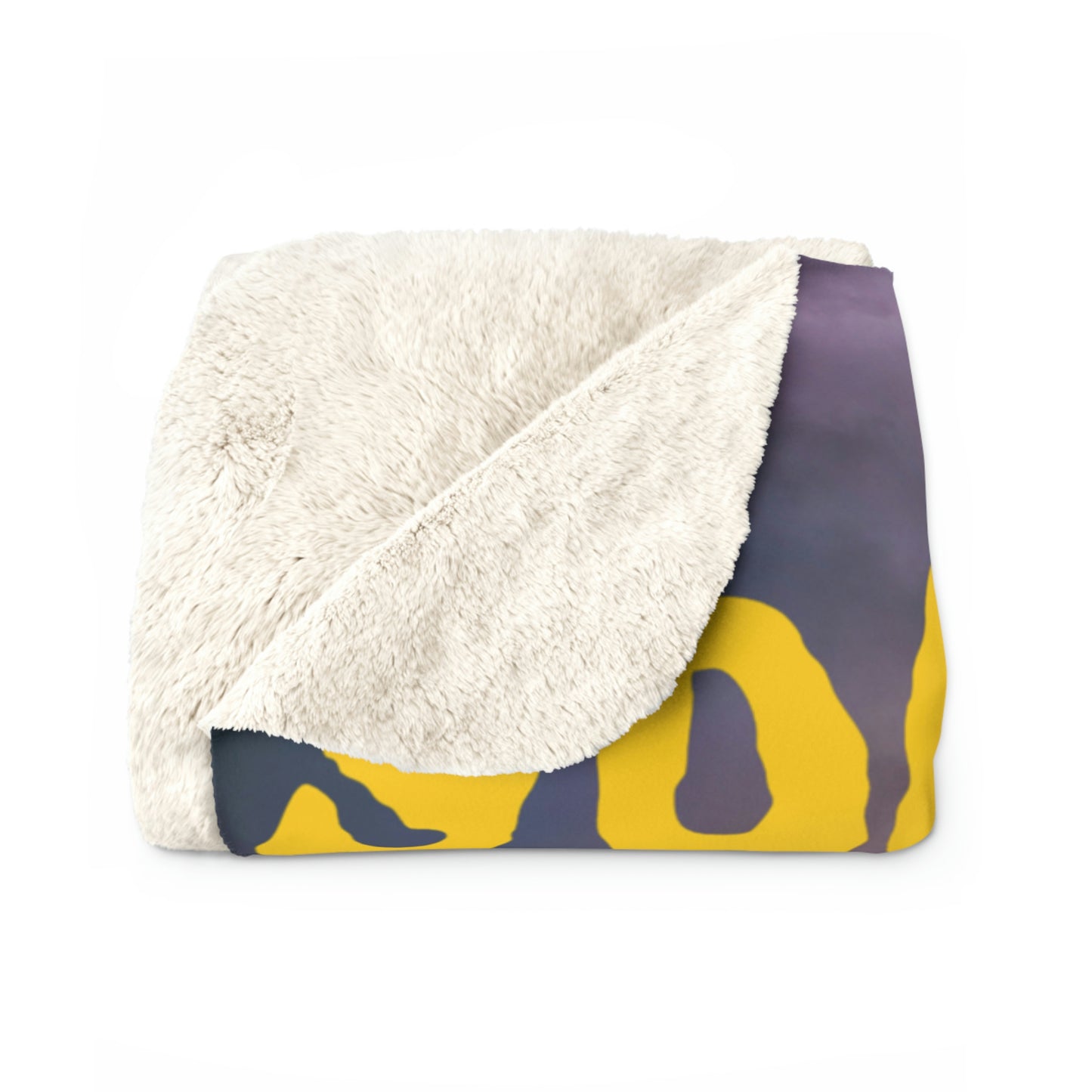 Yogurt Lips Sherpa Fleece Blanket