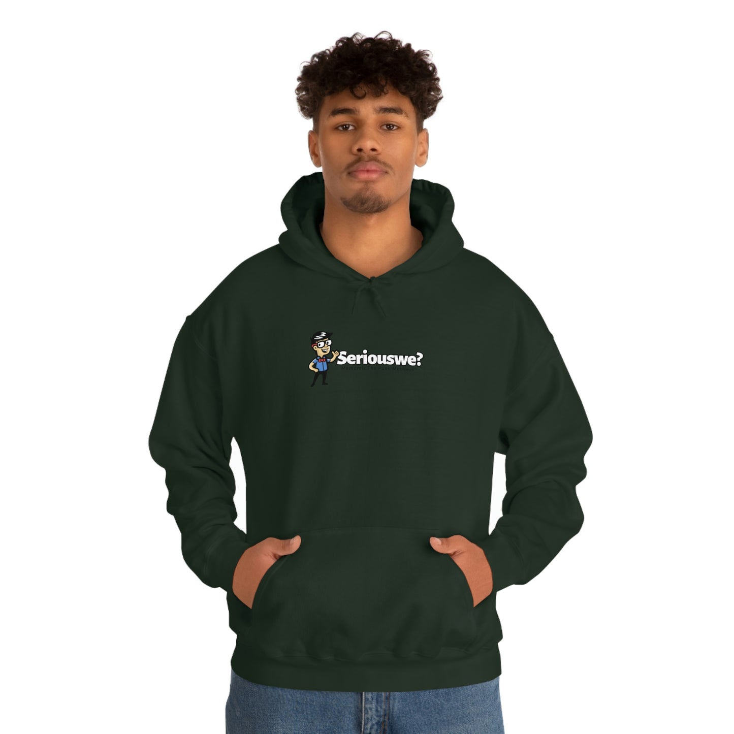 Seriouswe? Unisex Heavy Blend™ Hooded Sweatshirt