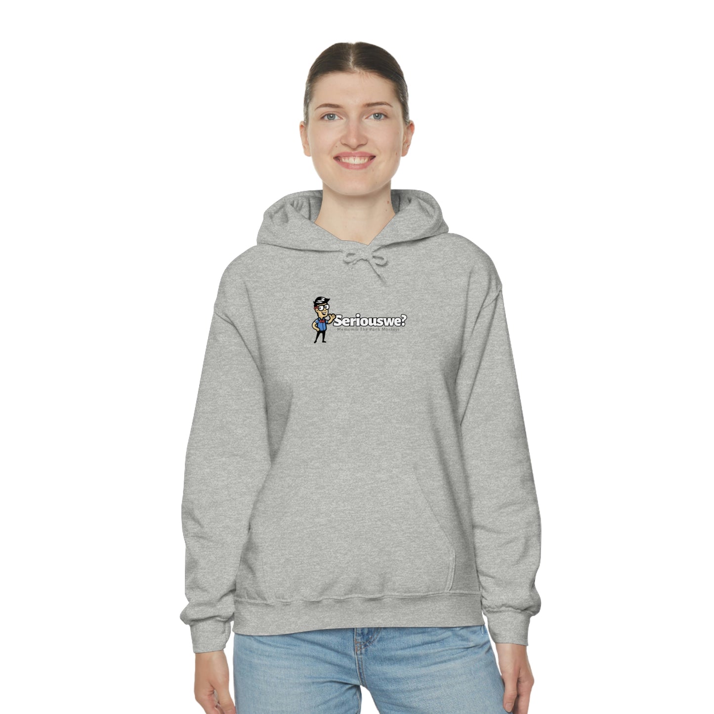 Seriouswe? Unisex Heavy Blend™ Hooded Sweatshirt