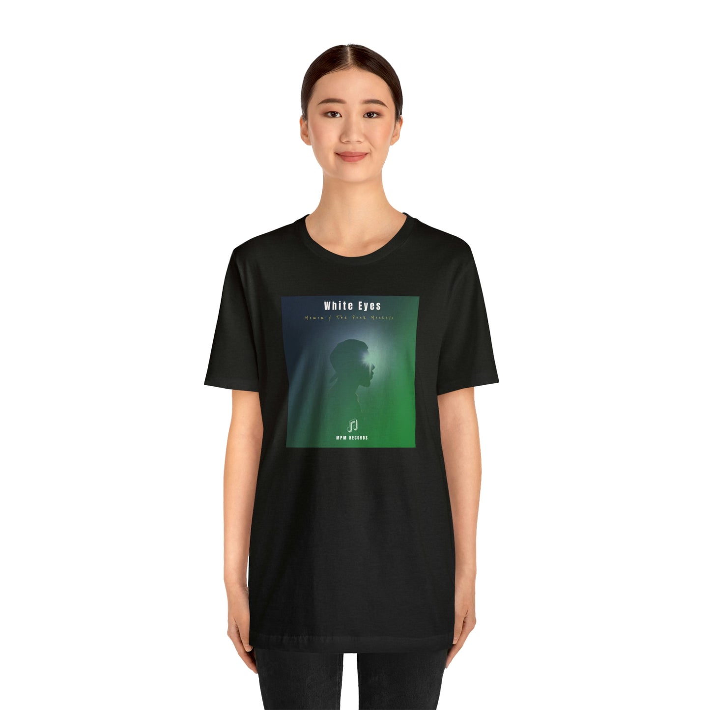 White Eyes Unisex Jersey Short Sleeve Tee