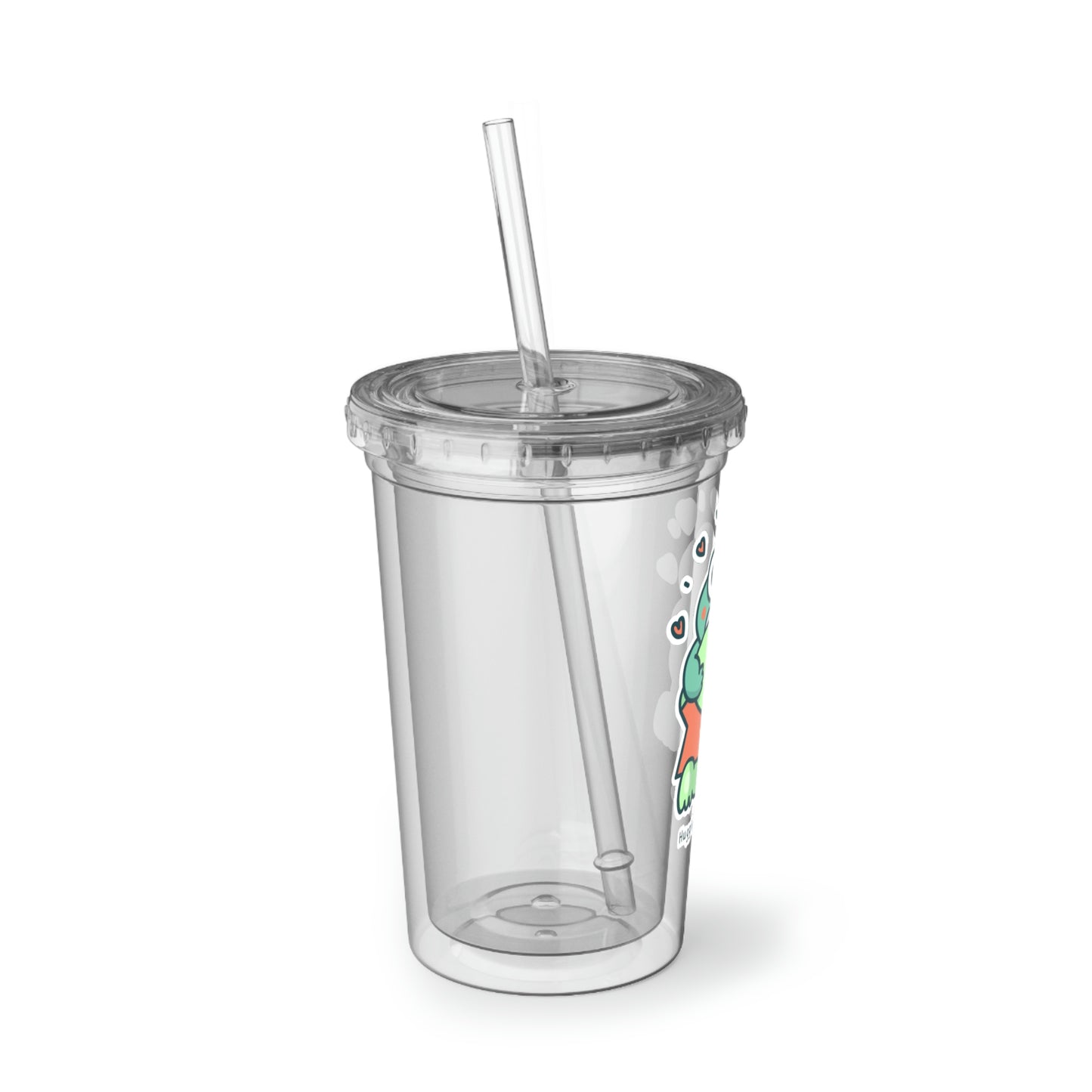Hugging McPhilbob Suave Acrylic Cup