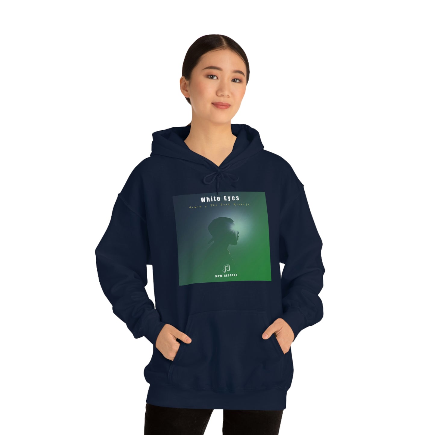 White Eyes Unisex Heavy Blend™ Hooded Sweatshirt