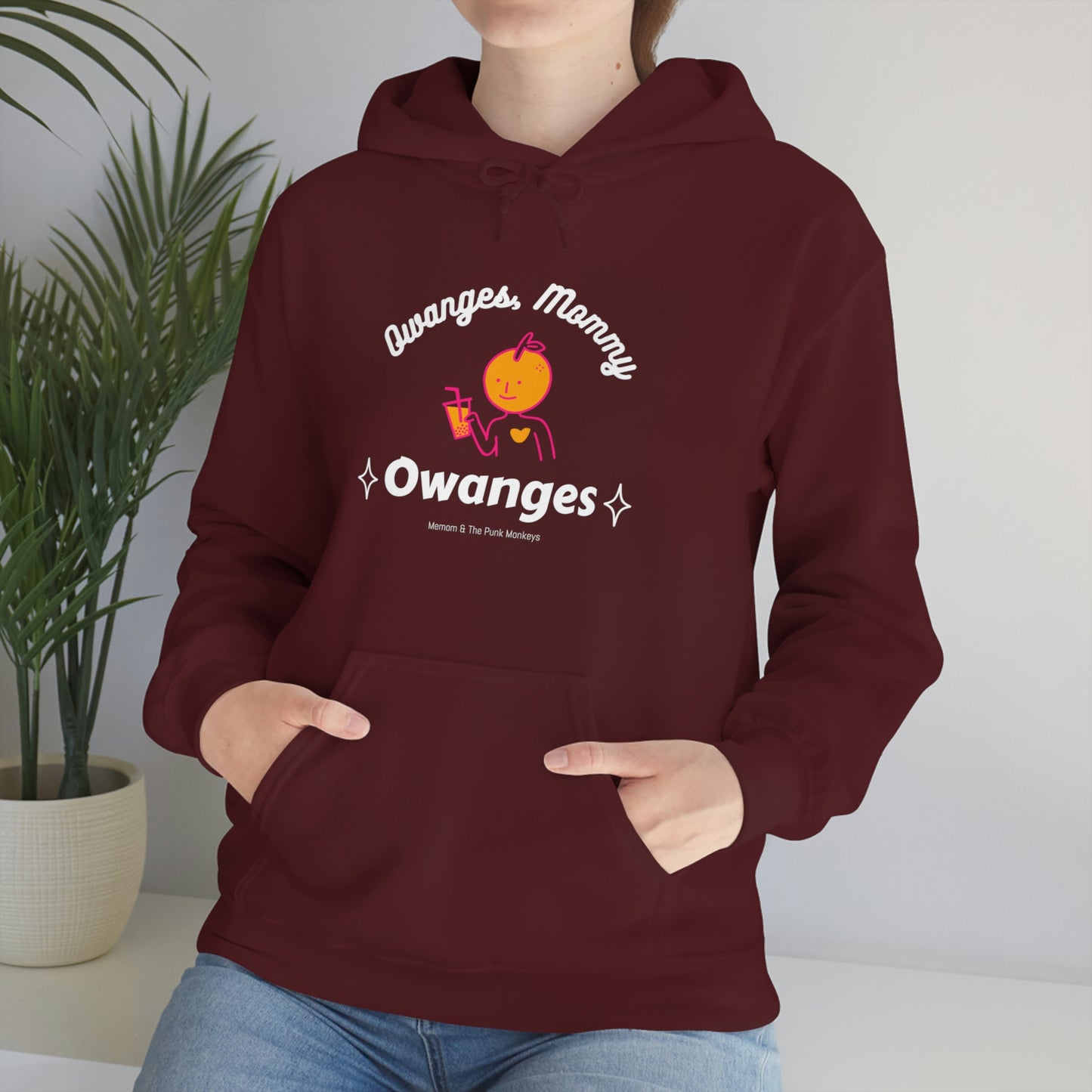 Owanges, Mommy, Owanges Unisex Heavy Blend™ Hooded Sweatshirt