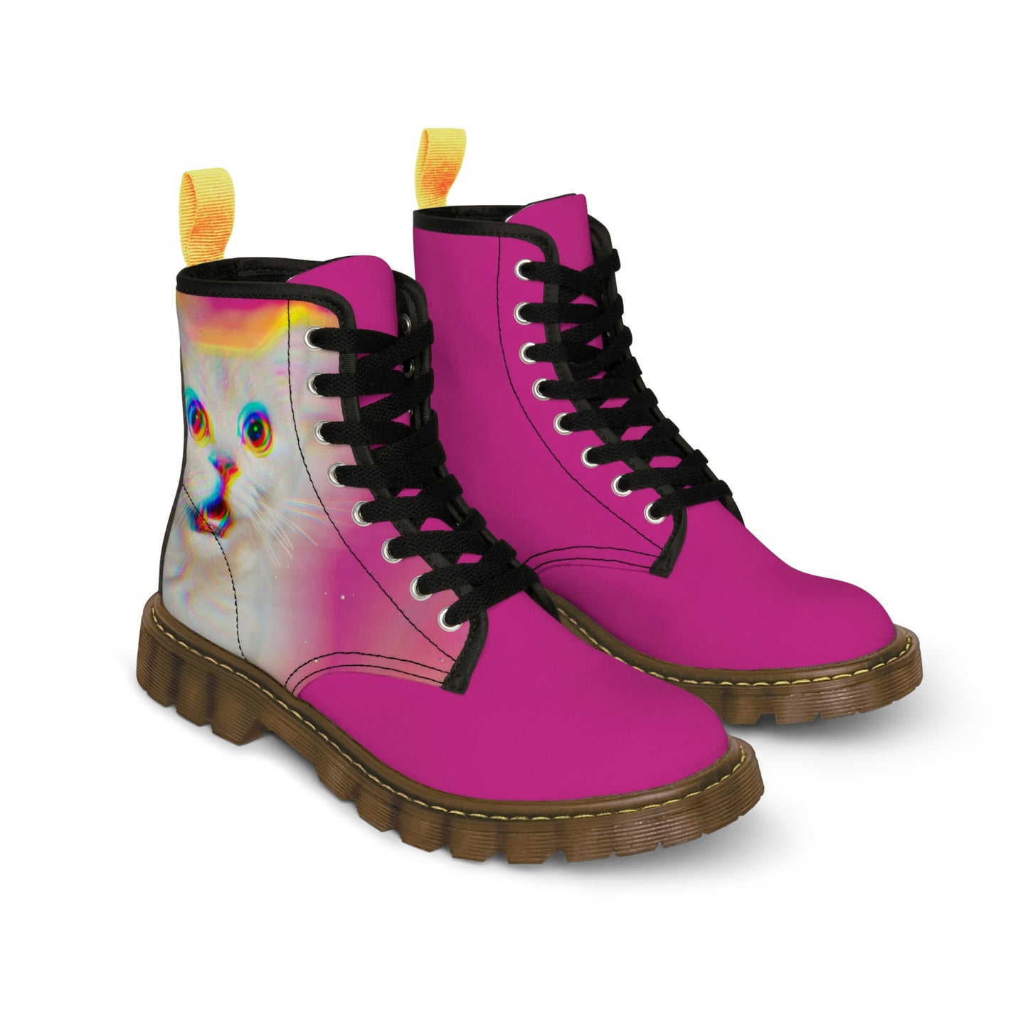 Yogurt Lips Canvas Boots