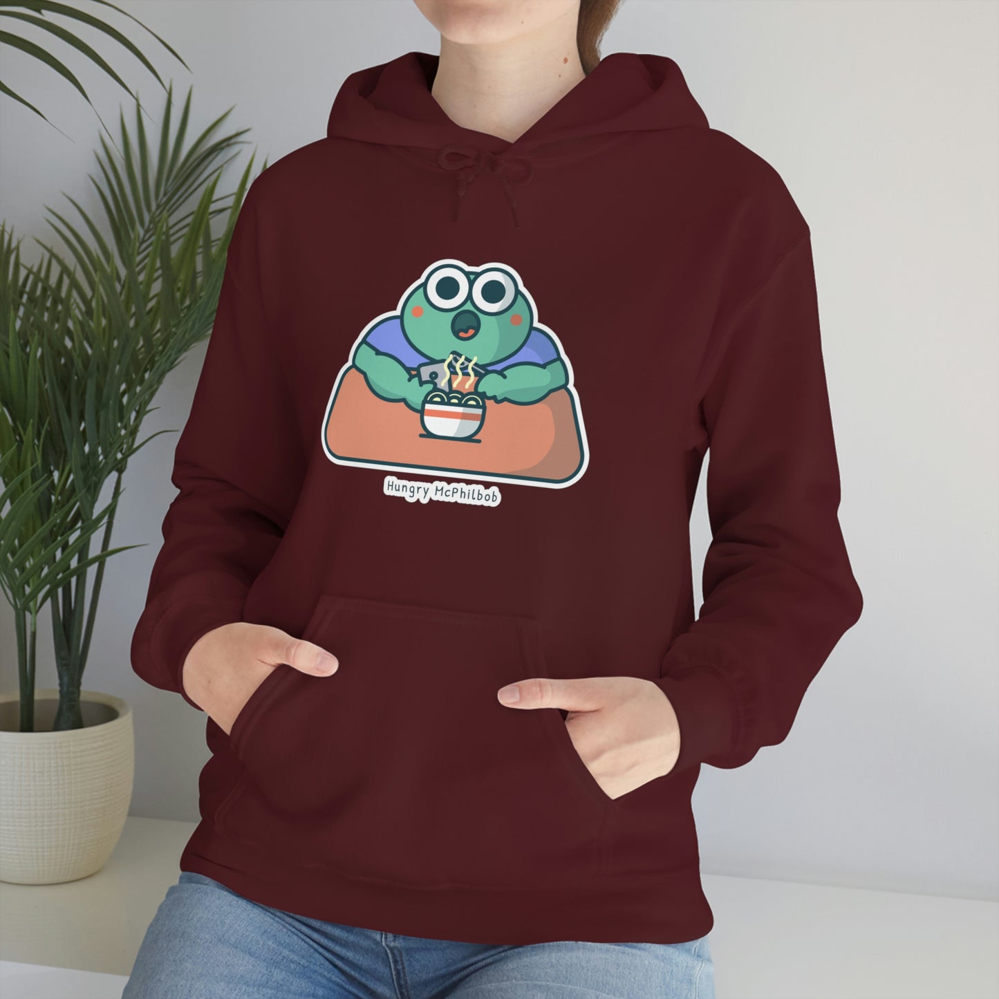 Hungry McPhilbob Unisex Heavy Blend™ Hooded Sweatshirt