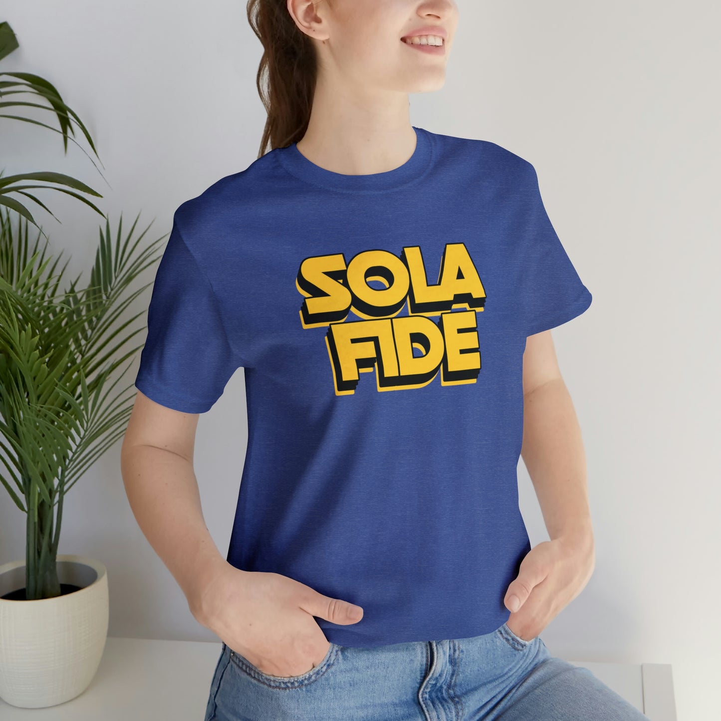 Sola Fide SW Unisex Jersey Short Sleeve Tee