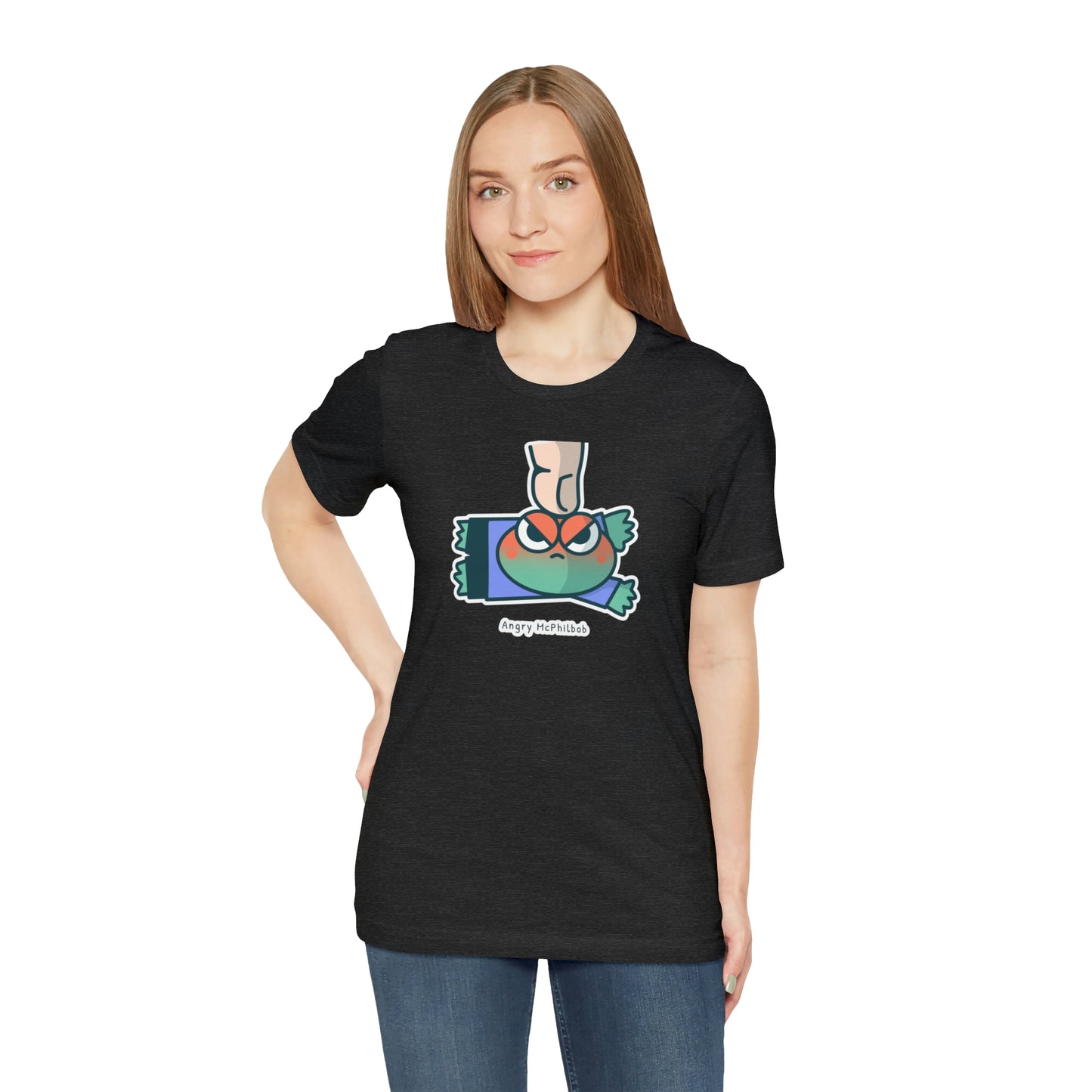 Angry McPhilbob Unisex Jersey Short Sleeve Tee