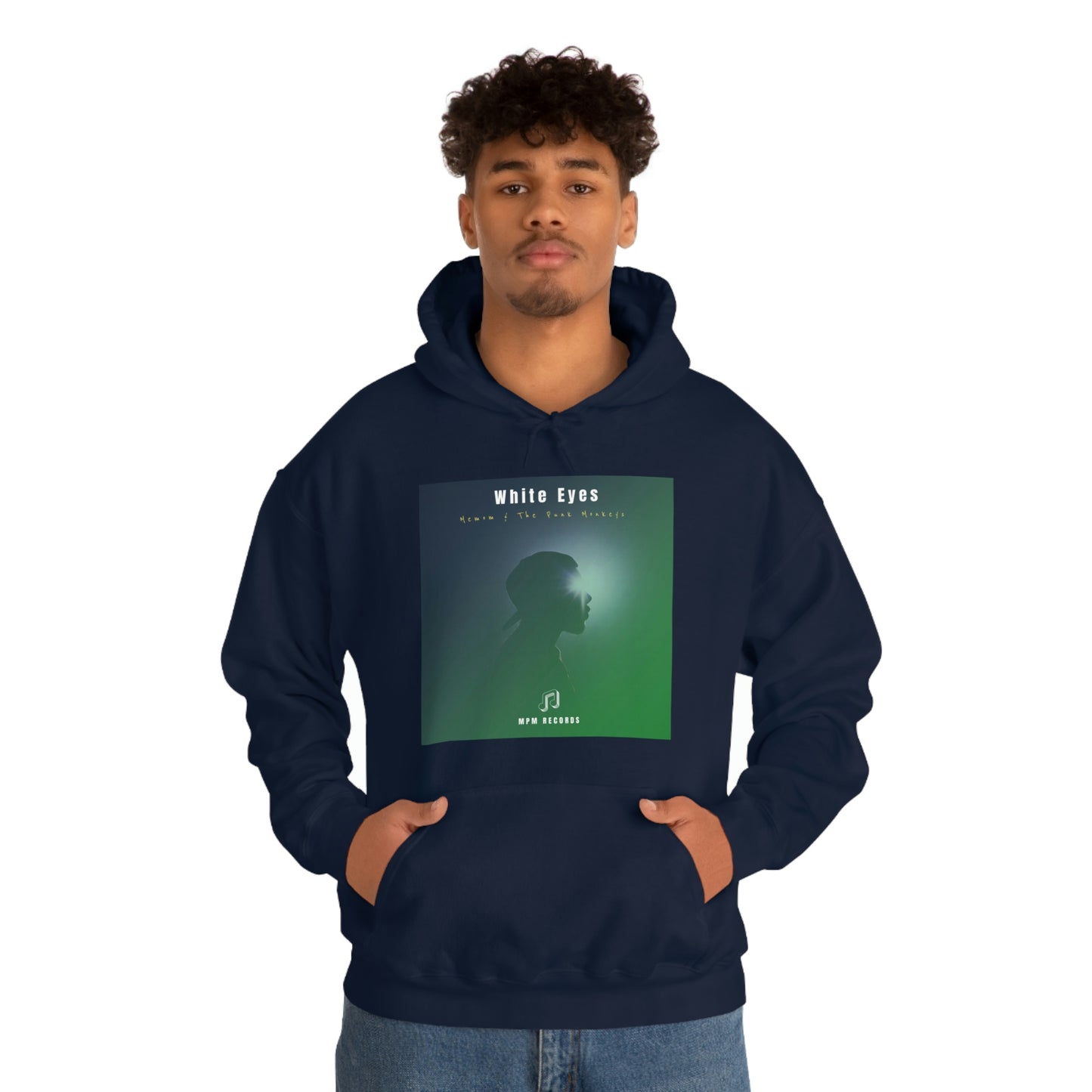 White Eyes Unisex Heavy Blend™ Hooded Sweatshirt