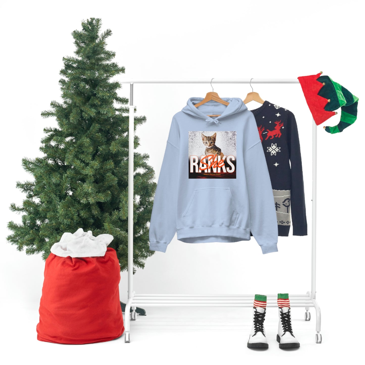 She Ranks Unisex Heavy Blend™ Hooded Sweatshirt