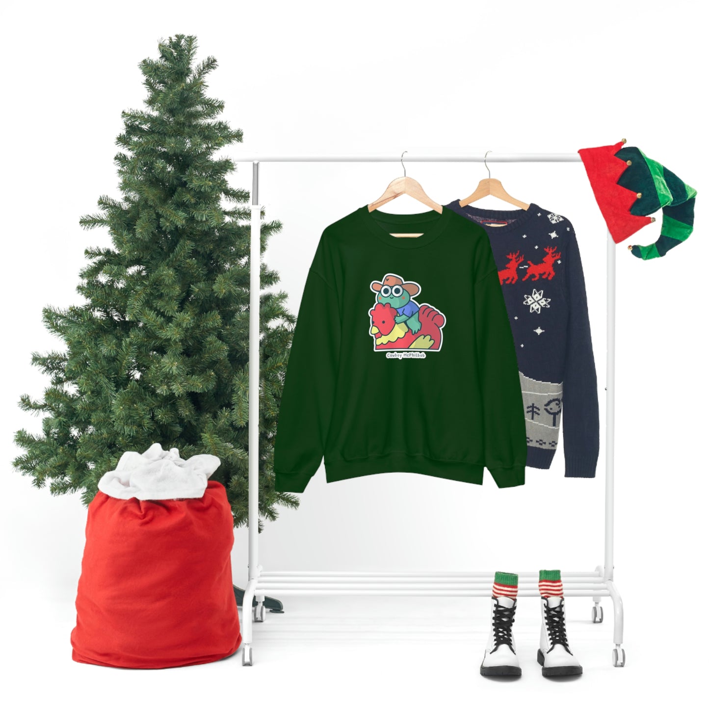 Cowboy McPhilbob Unisex Heavy Blend™ Crewneck Sweatshirt