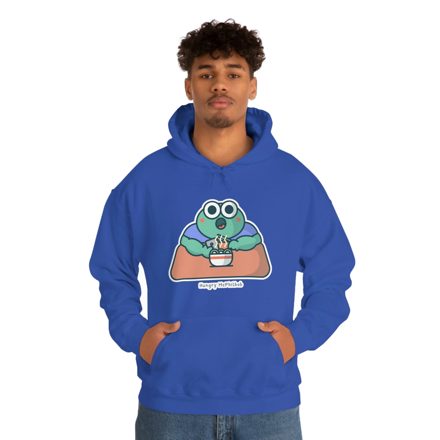 Hungry McPhilbob Unisex Heavy Blend™ Hooded Sweatshirt
