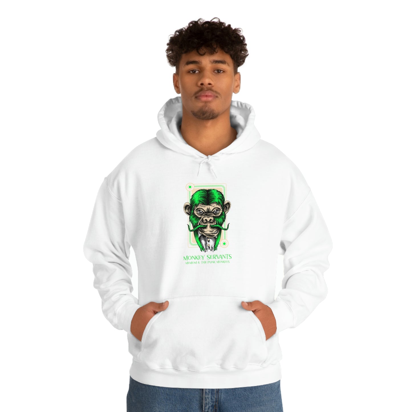 Monkey Servants Unisex Heavy Blend™ Hooded Sweatshirt