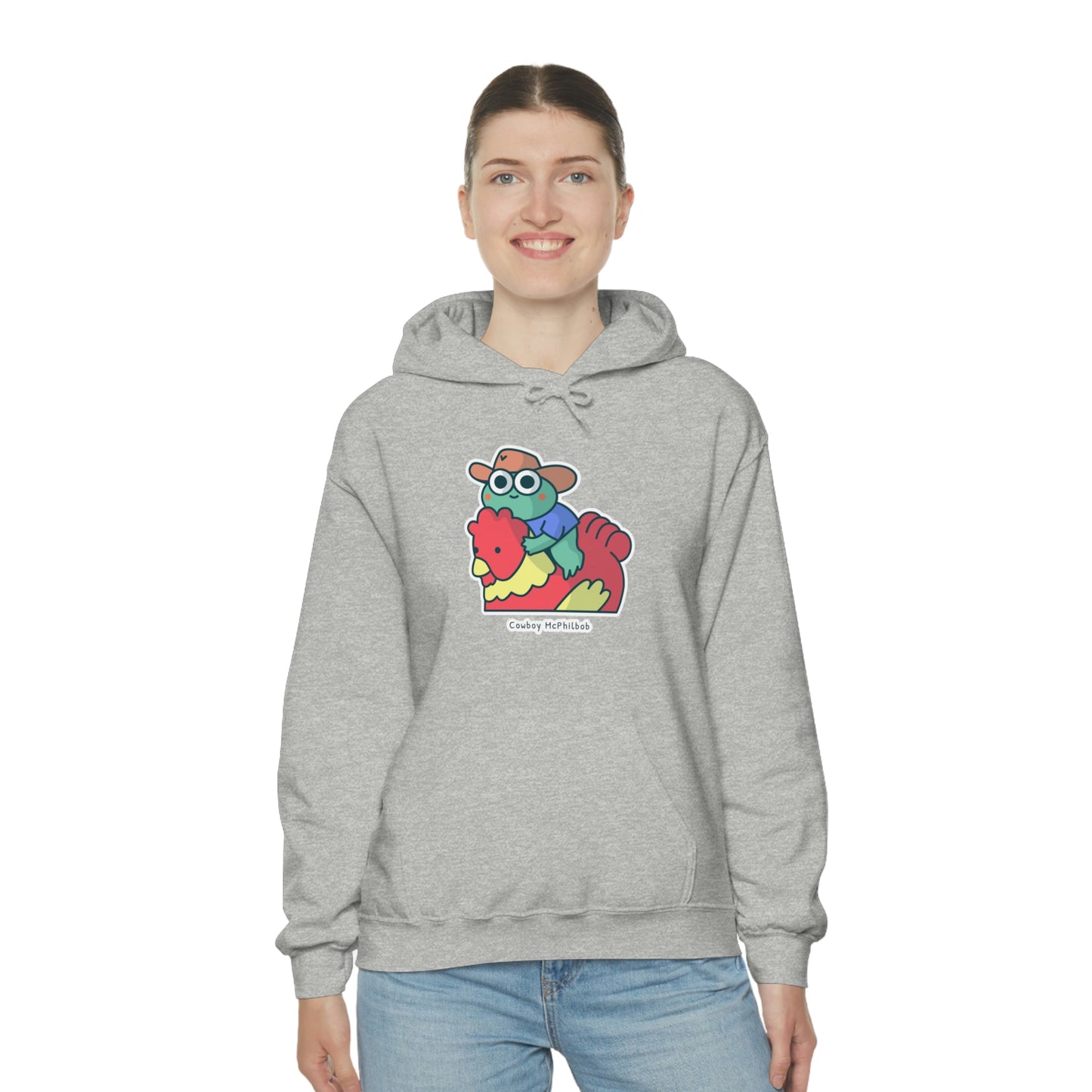Cowboy McPhilbob Unisex Heavy Blend™ Hooded Sweatshirt