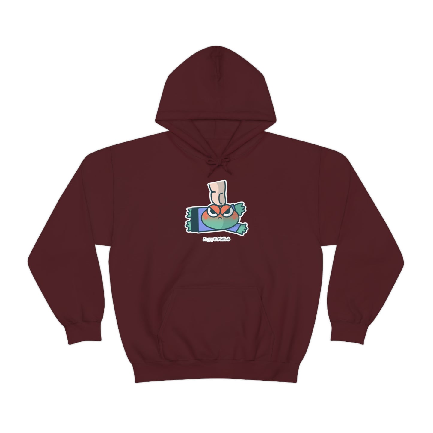Angry McPhilbob Unisex Heavy Blend™ Hooded Sweatshirt