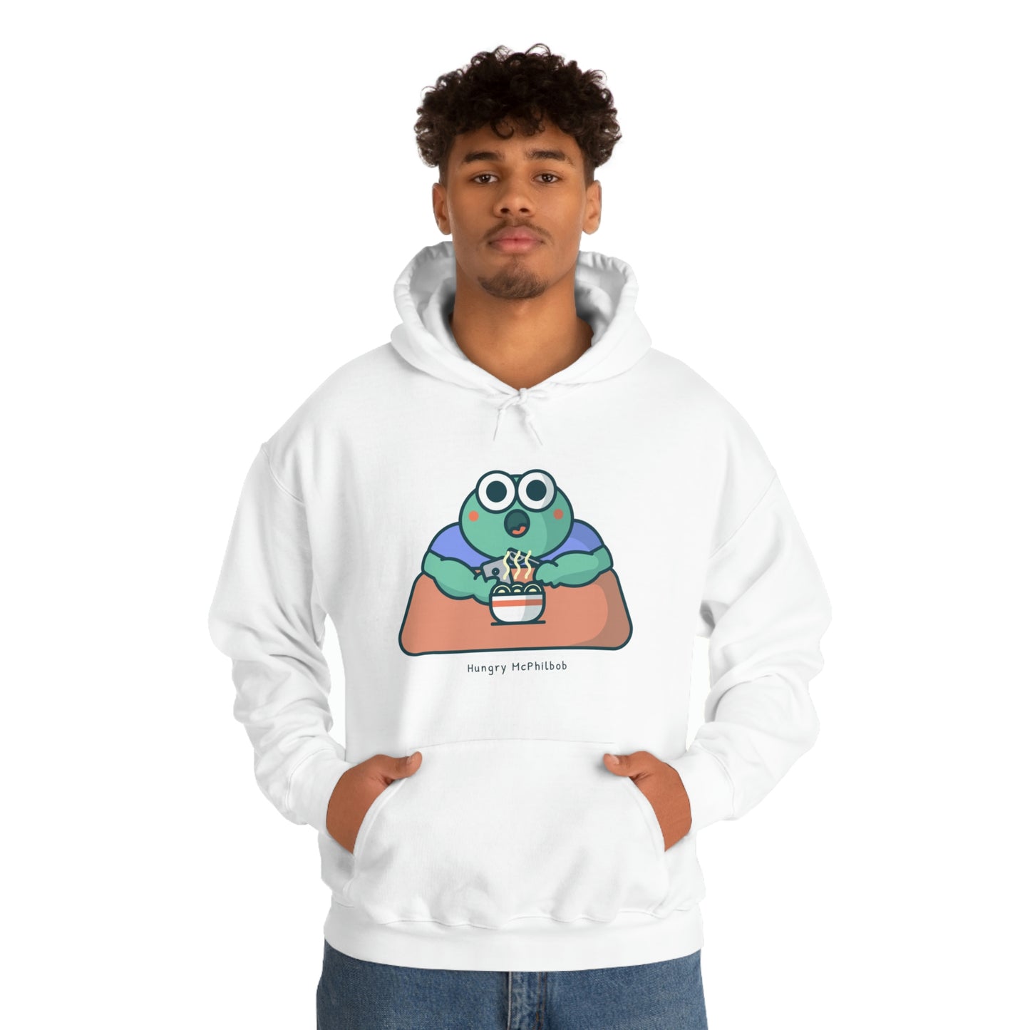 Hungry McPhilbob Unisex Heavy Blend™ Hooded Sweatshirt