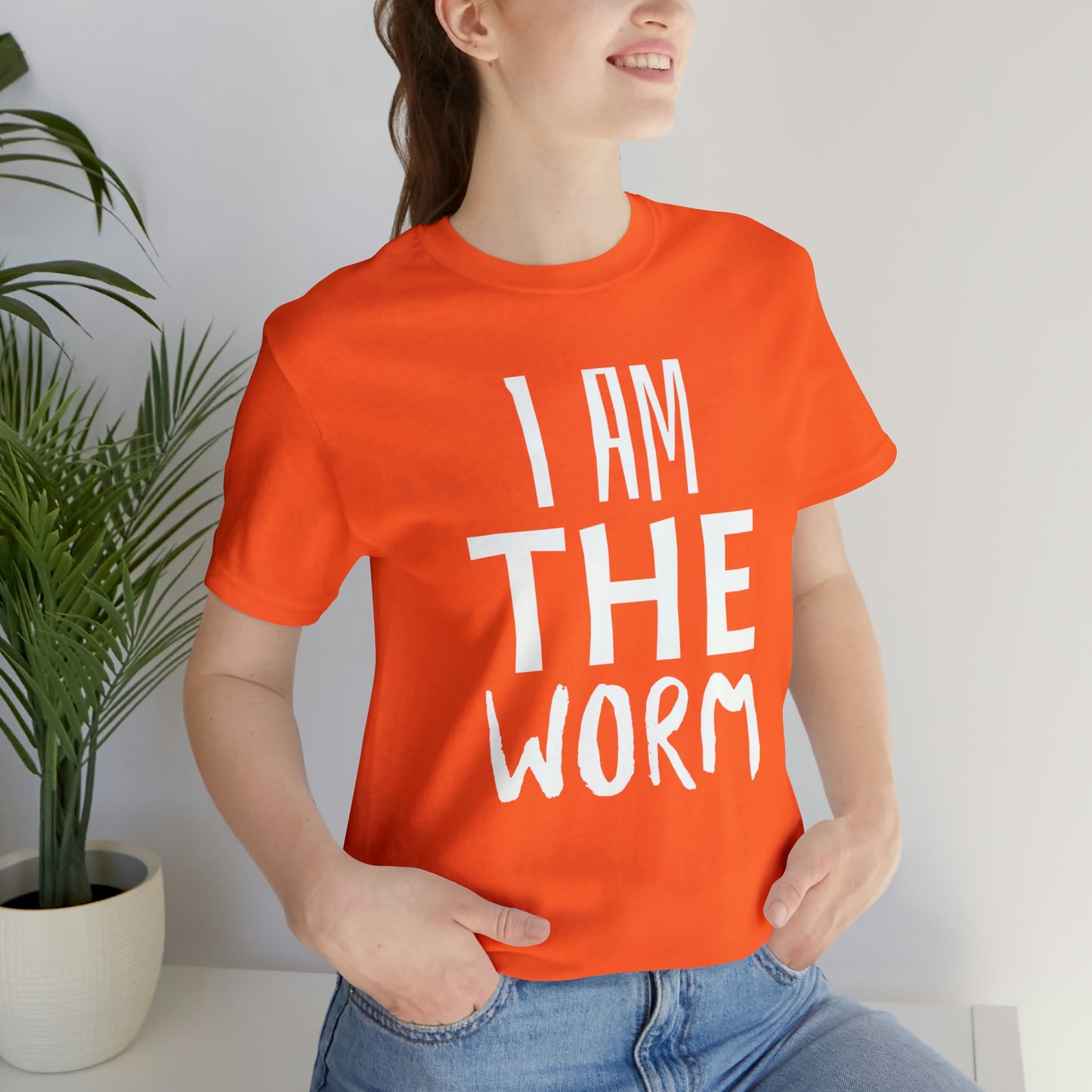 I Am The Worm Unisex Jersey Short Sleeve Tee