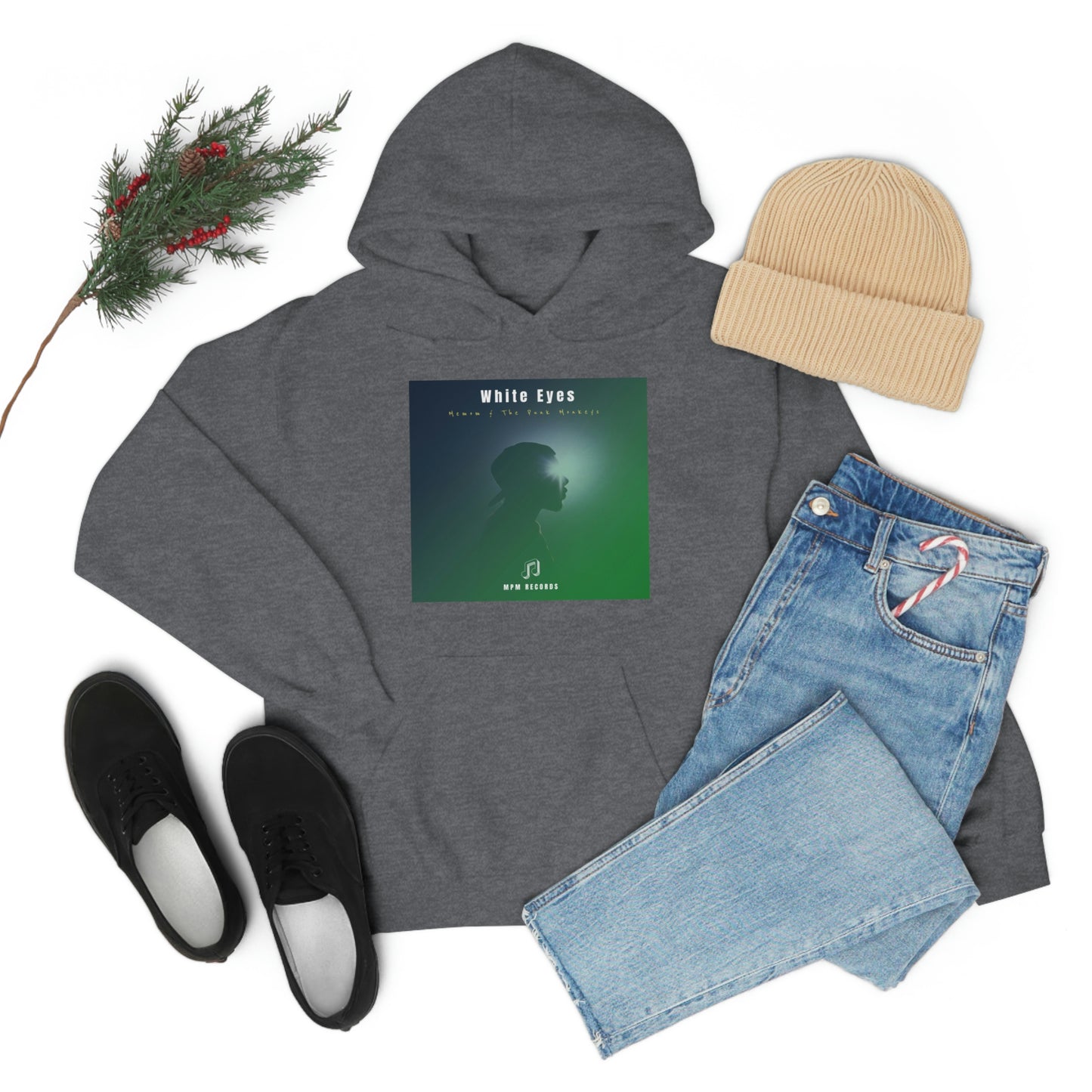 White Eyes Unisex Heavy Blend™ Hooded Sweatshirt