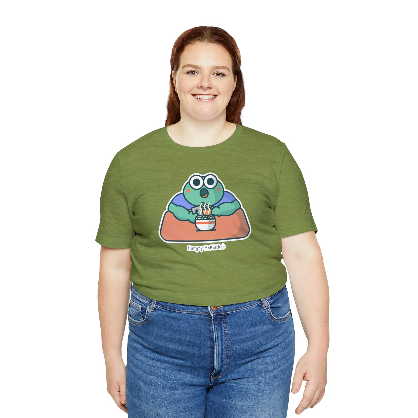 Hungry McPhilbob Unisex Jersey Short Sleeve Tee