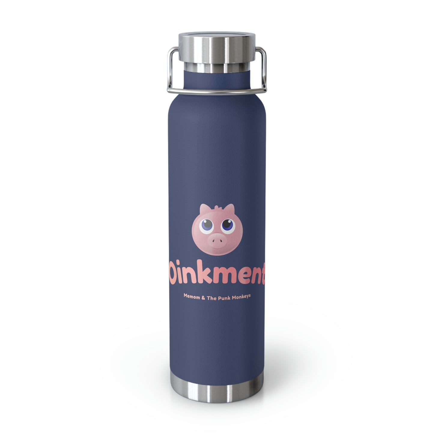 Oinkment Copper Vacuum Insulated Bottle, 22oz