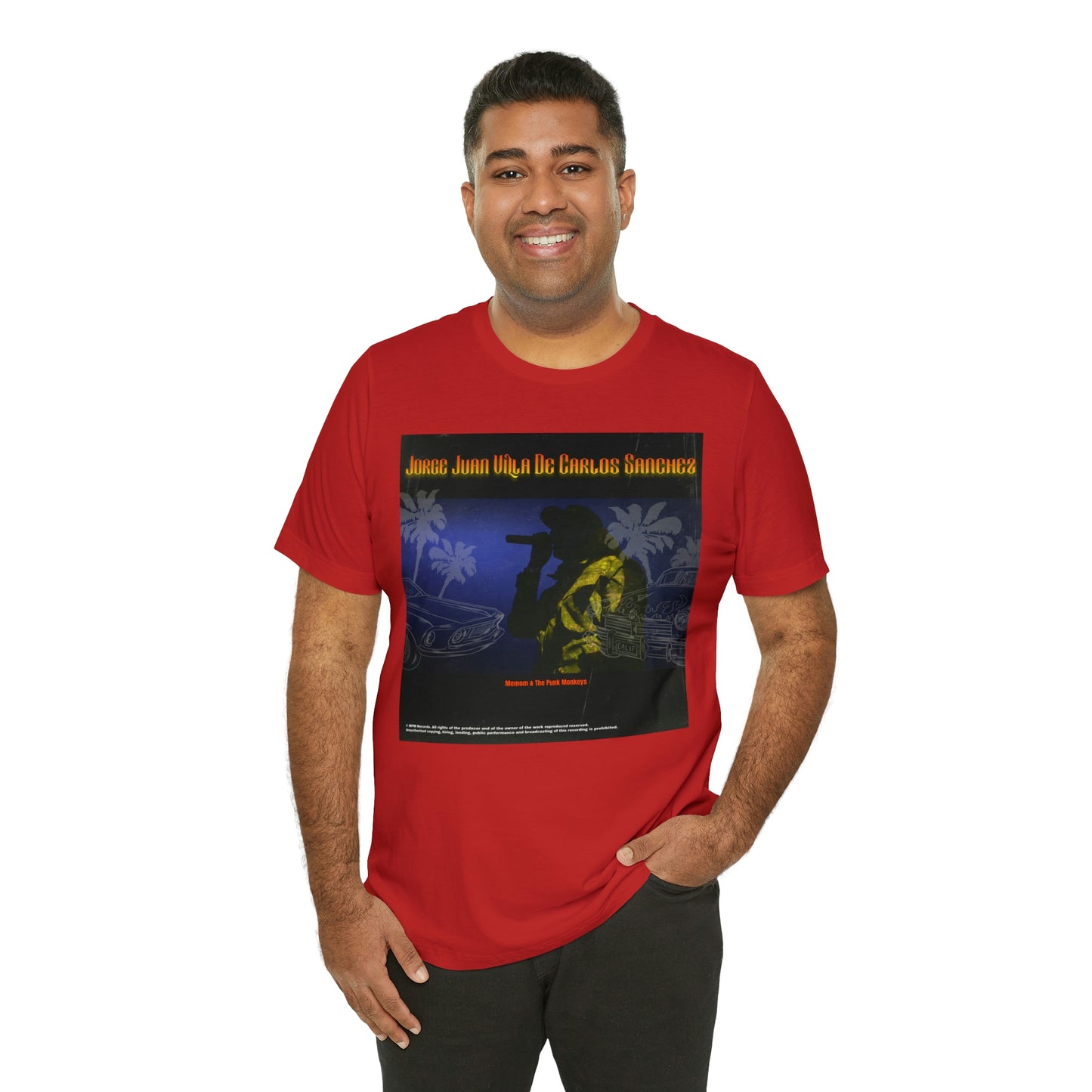Jorge Juan Villa De Carlos Sanchez Unisex Jersey Short Sleeve Tee