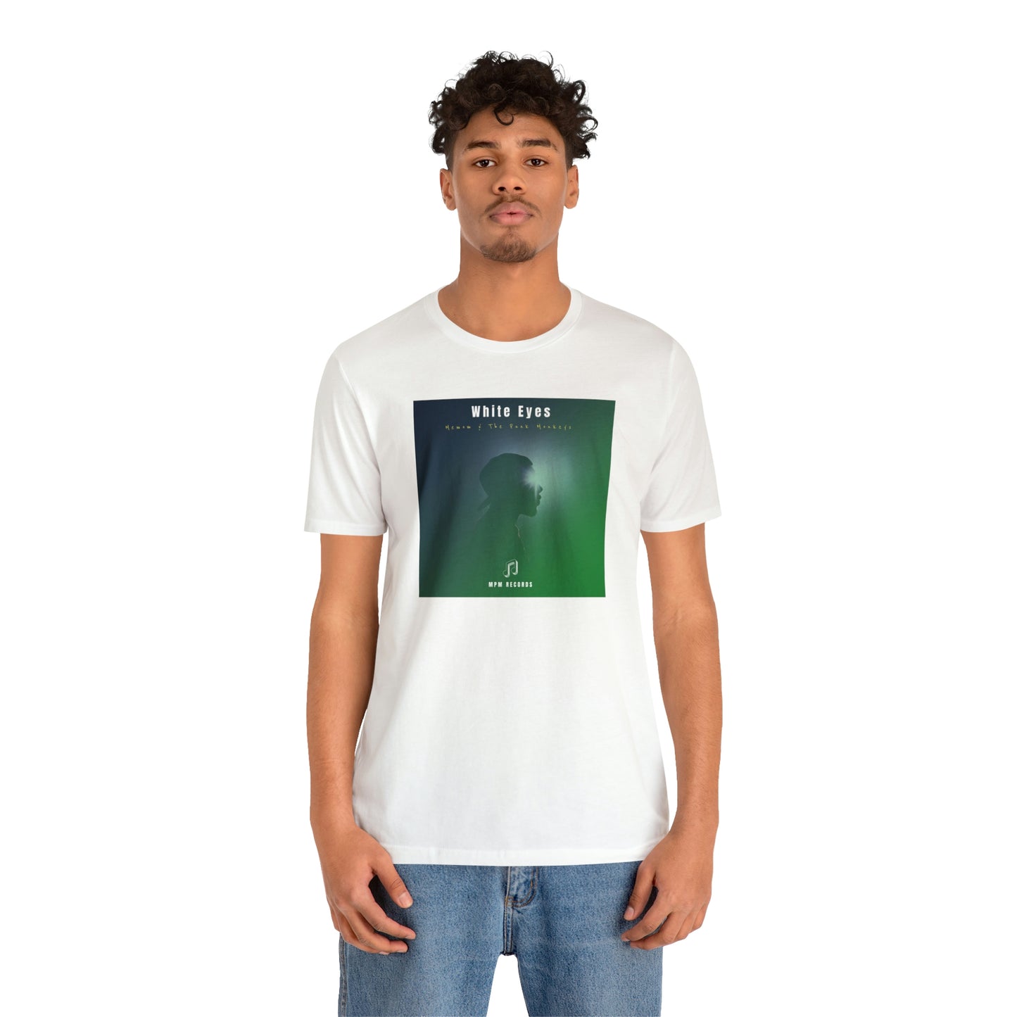 White Eyes Unisex Jersey Short Sleeve Tee