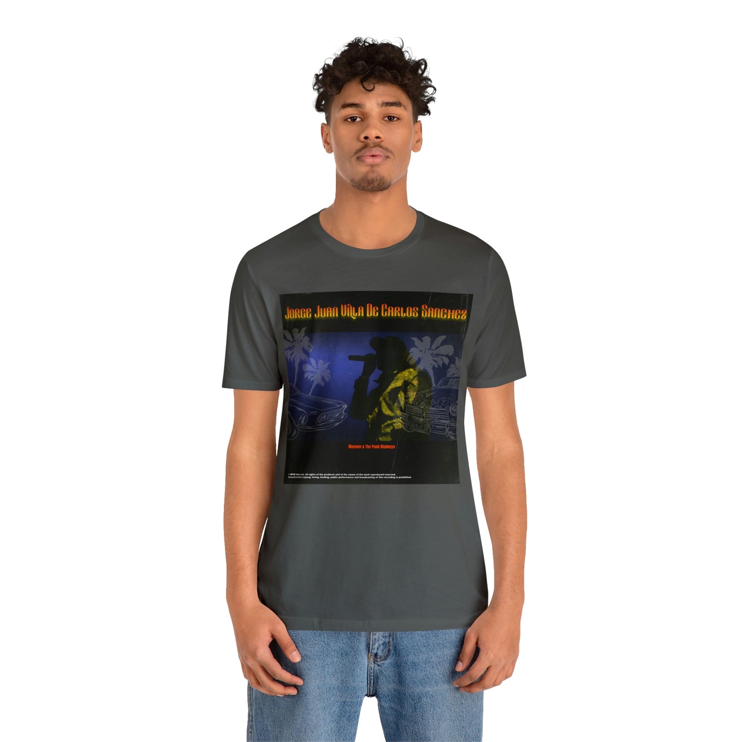 Jorge Juan Villa De Carlos Sanchez Unisex Jersey Short Sleeve Tee