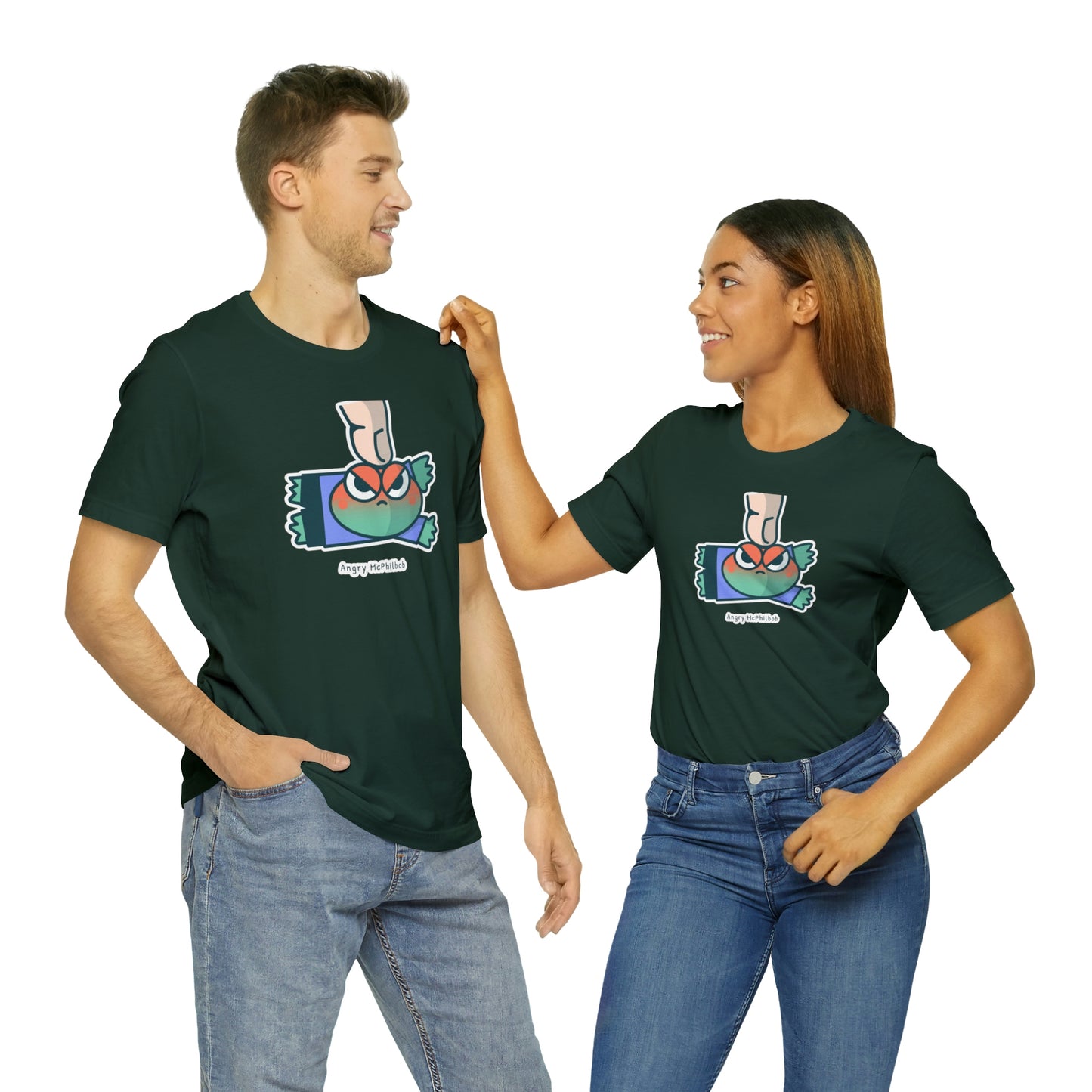 Angry McPhilbob Unisex Jersey Short Sleeve Tee