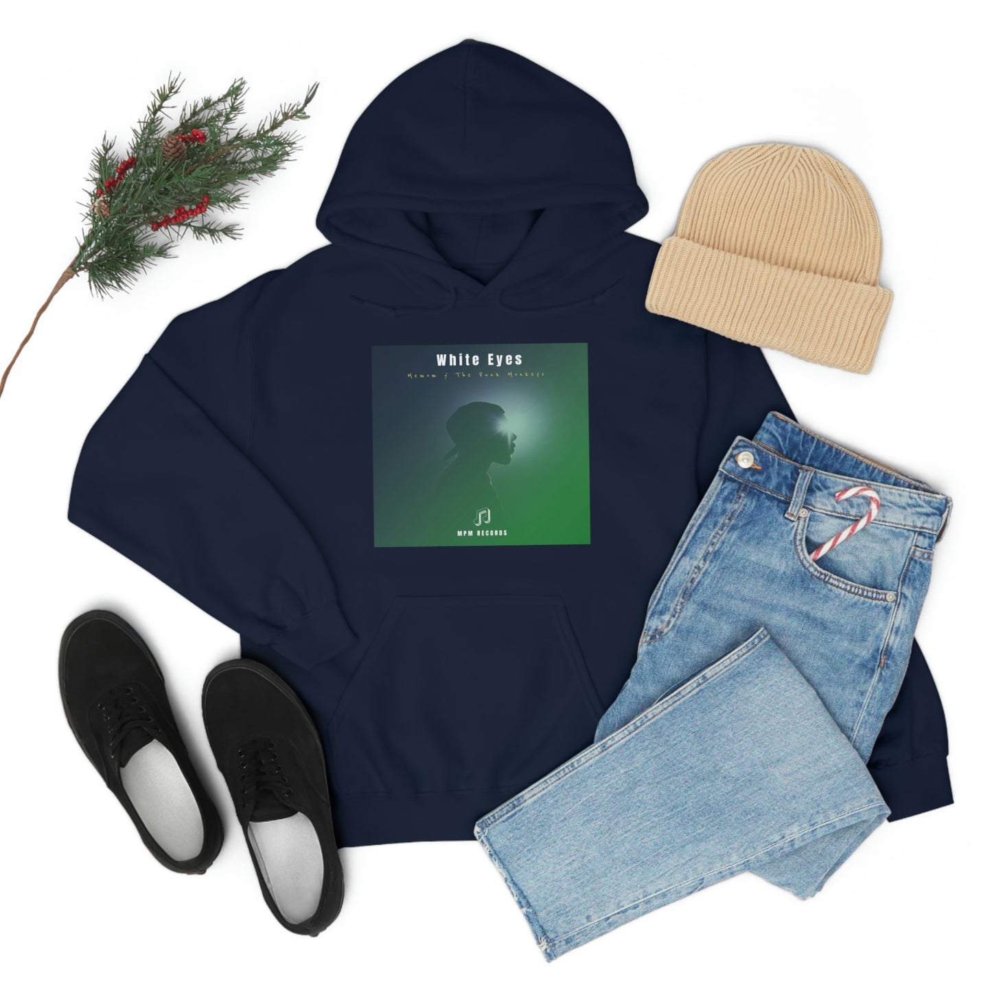 White Eyes Unisex Heavy Blend™ Hooded Sweatshirt