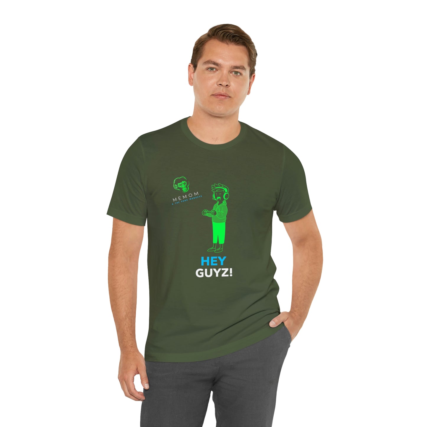 Hey Guyz! Unisex Jersey Short Sleeve Tee