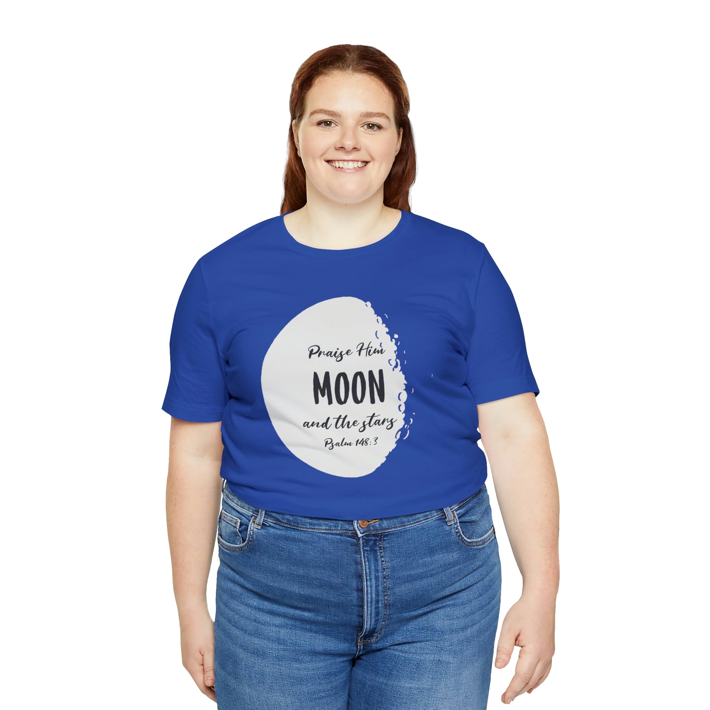 The Moon Unisex Jersey Short Sleeve Tee