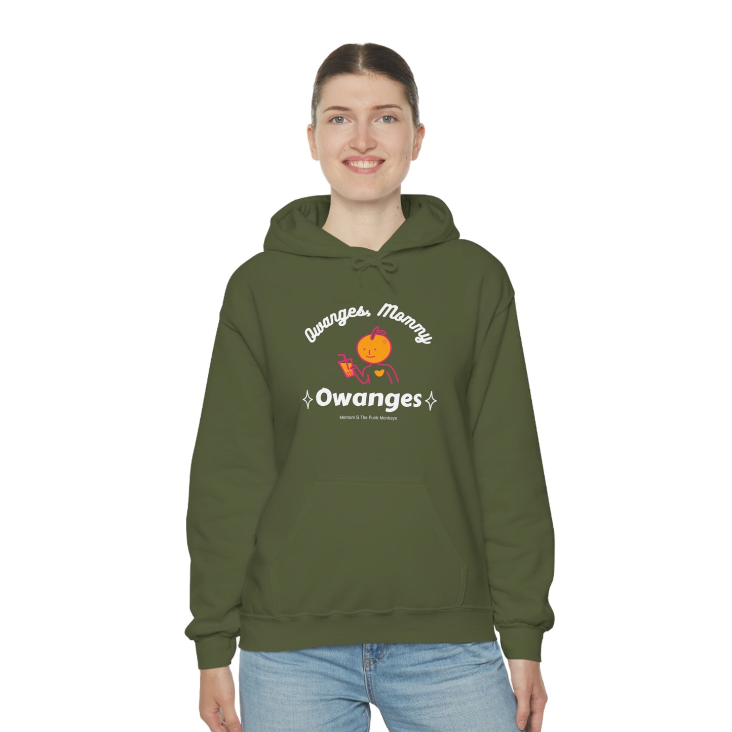 Owanges, Mommy, Owanges Unisex Heavy Blend™ Hooded Sweatshirt