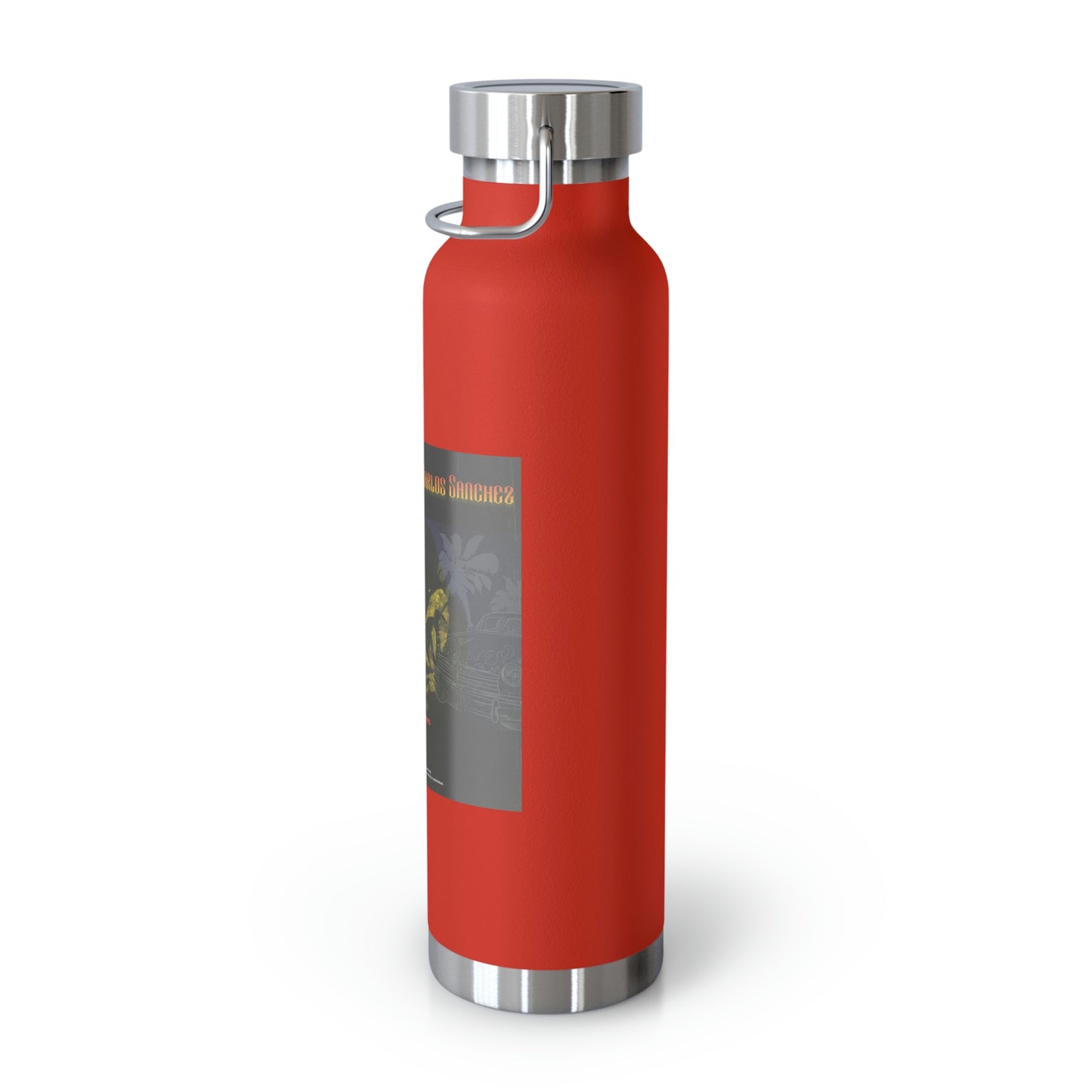 Jorge Juan Villa De Carlos Sanchez 22oz Vacuum Insulated Bottle