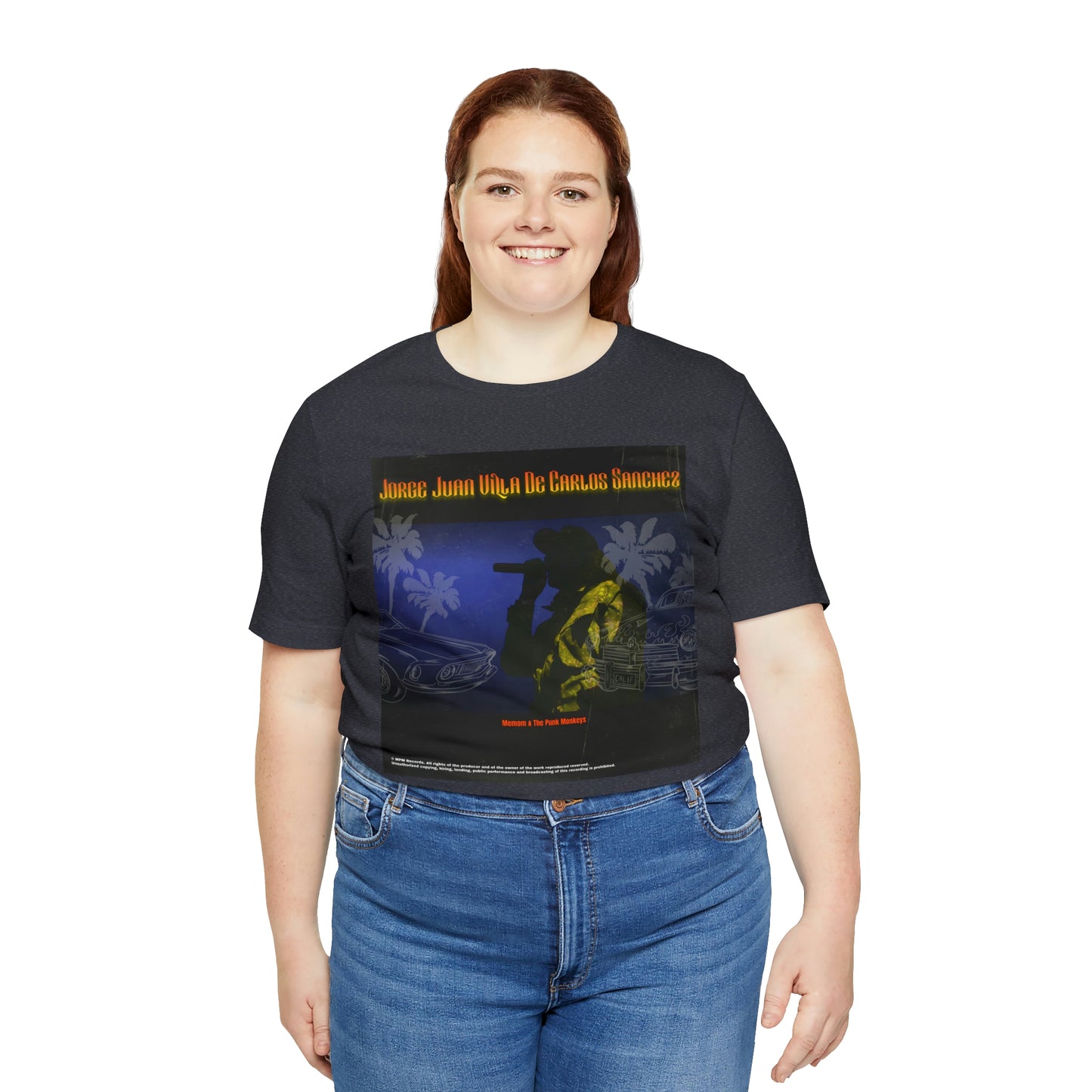 Jorge Juan Villa De Carlos Sanchez Unisex Jersey Short Sleeve Tee